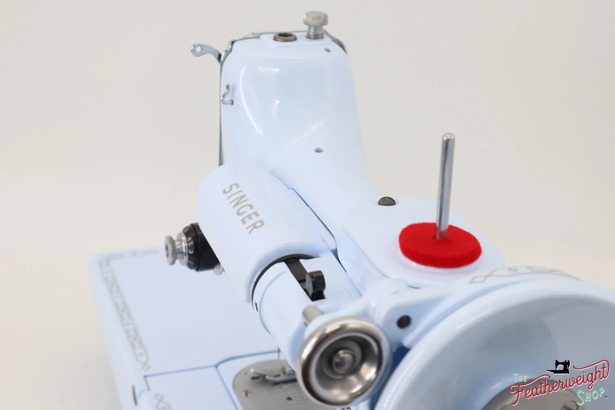 Singer Featherweight 222K EL177*** - Fully Restored in Cinderella Blue - Image 15