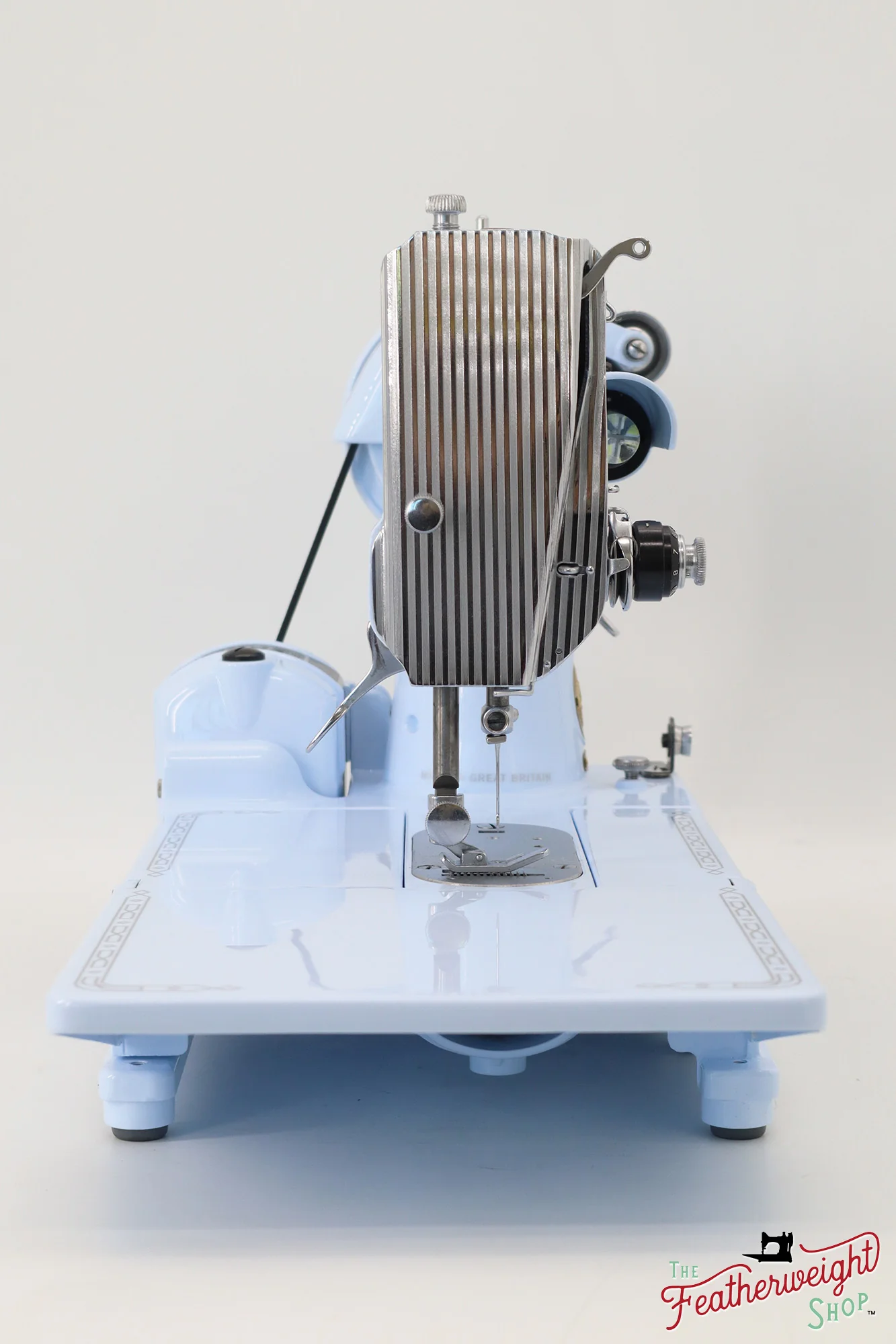 Singer Featherweight 222K EL177*** - Fully Restored in Cinderella Blue - Image 7