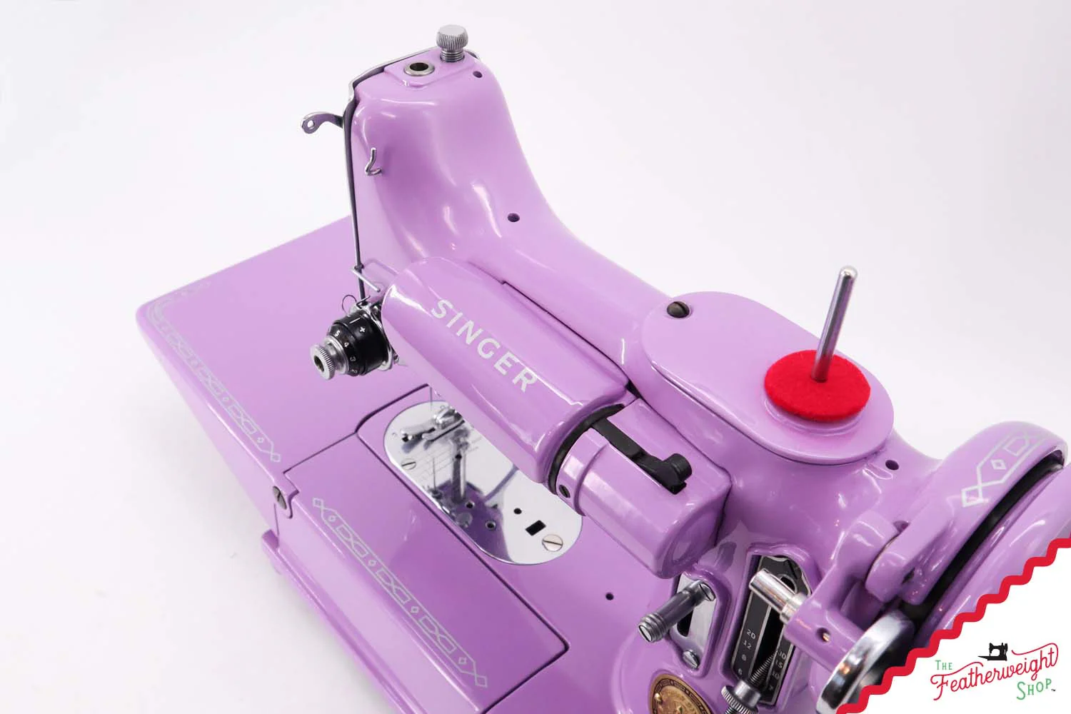 Singer Featherweight 222K - EL18464* - Fully Restored in Lilac - Image 14