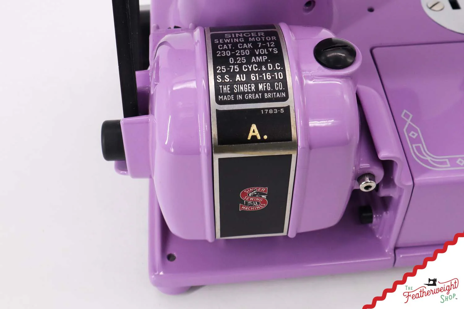 Singer Featherweight 222K - EL18464* - Fully Restored in Lilac - Image 17