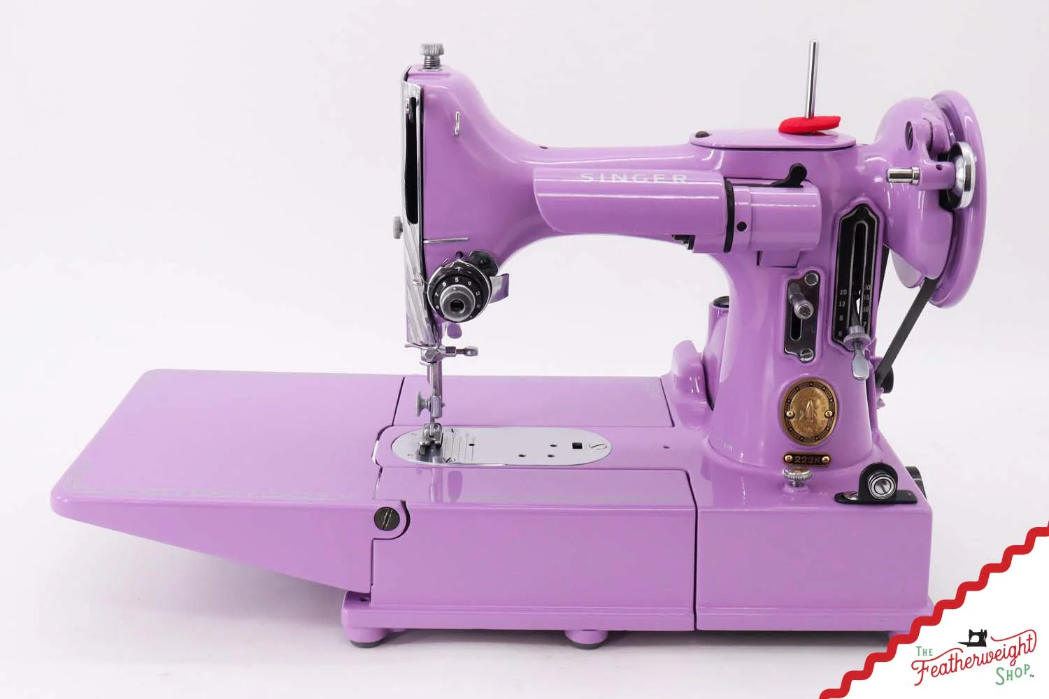 Singer Featherweight 222K - EL18464* - Fully Restored in Lilac - Image 4