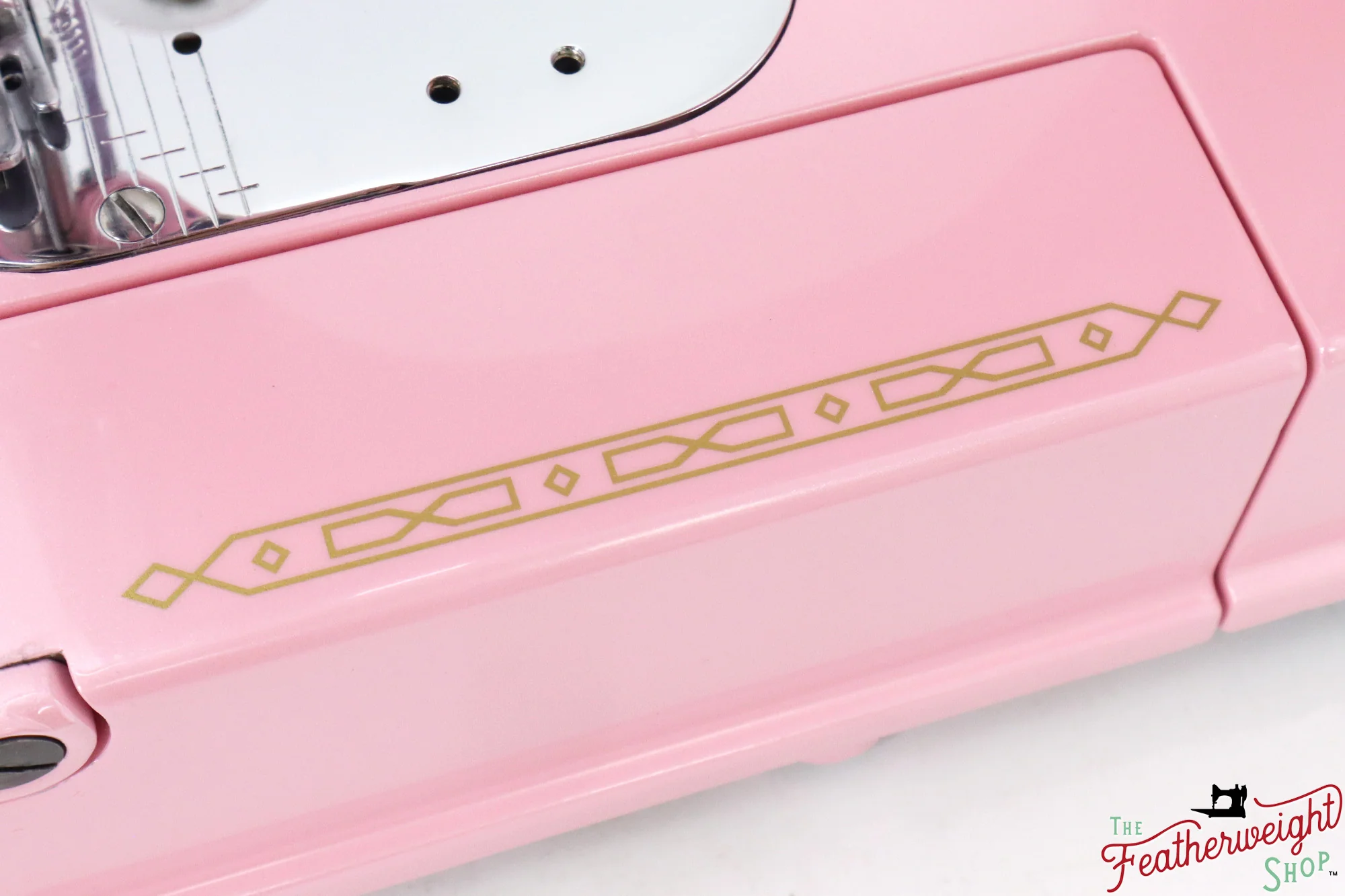 Singer Featherweight 222K - EM9594** - Fully Restored in Pink Frosting - Image 11
