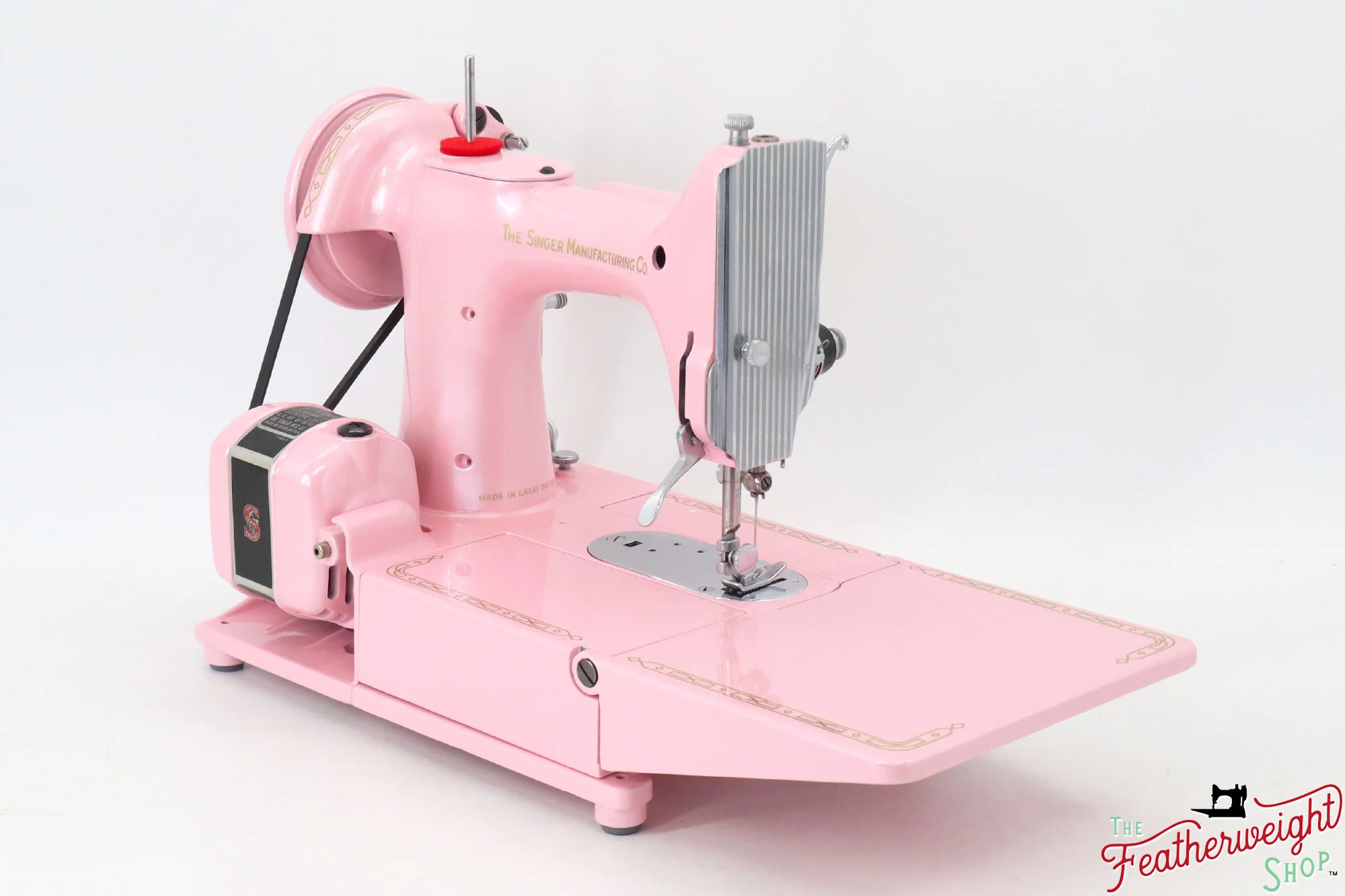 Singer Featherweight 222K - EM9594** - Fully Restored in Pink Frosting - Image 8