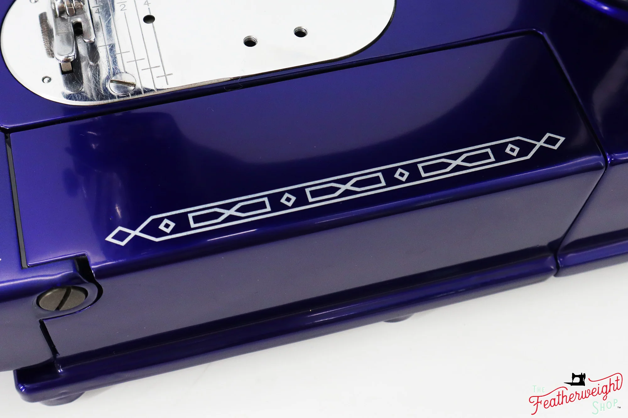 Singer Featherweight 222K Red 'S' - EP7595** - Fully Restored in Cobalt Blue - Image 14