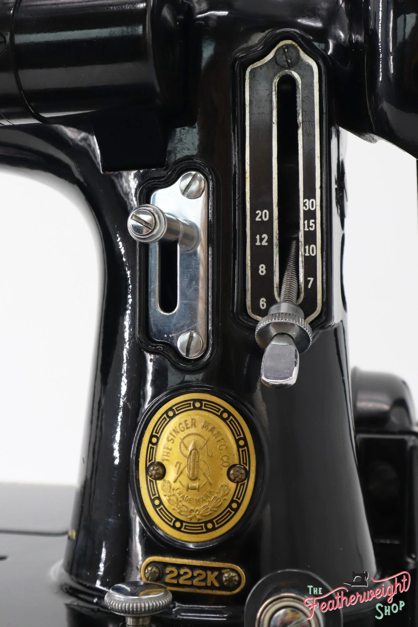 Singer Featherweight 222K Sewing Machine, 1953 - EJ2713** - Image 15