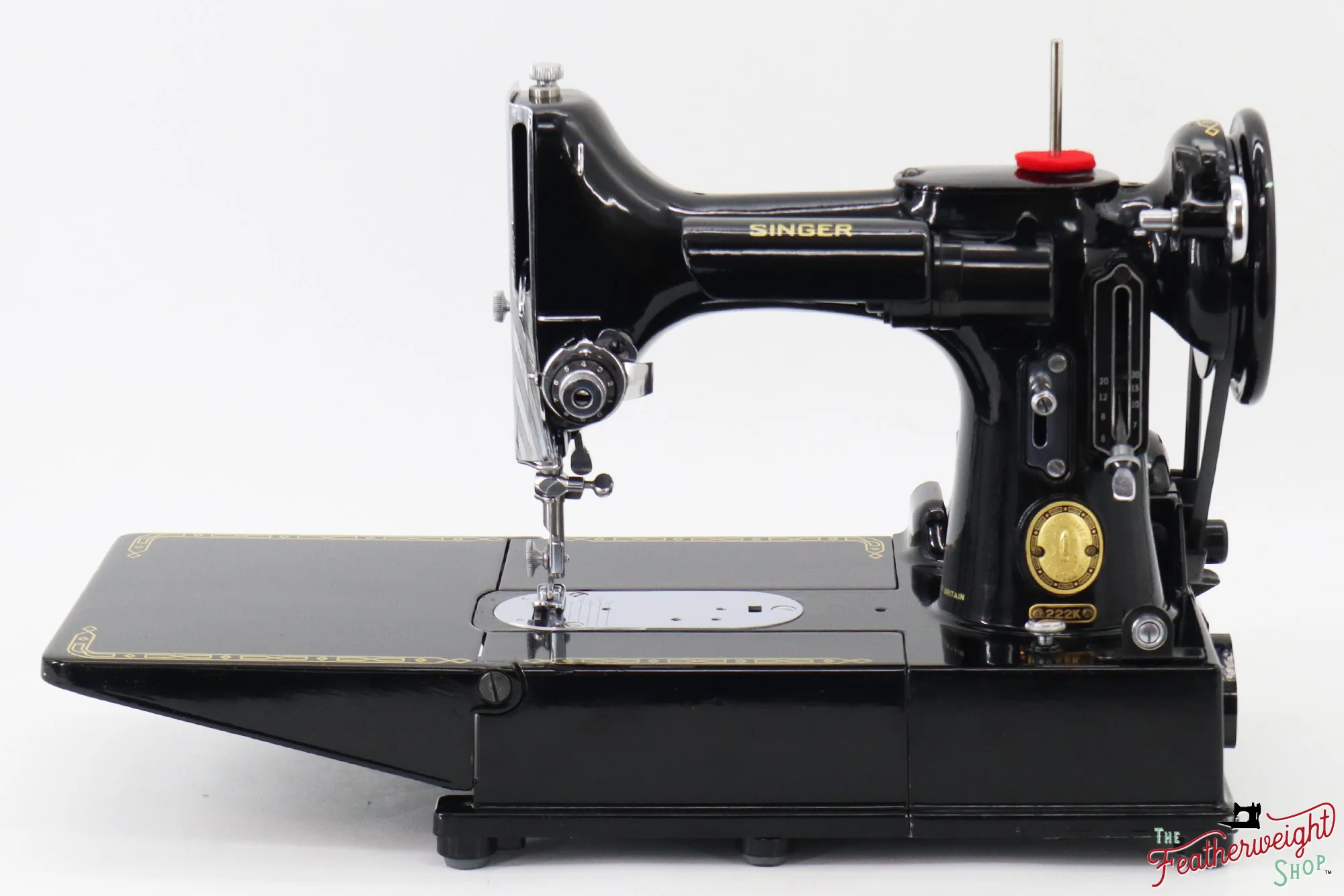 Singer Featherweight 222K Sewing Machine - EJ22375*, 1953 - 519th Produced! - Image 4
