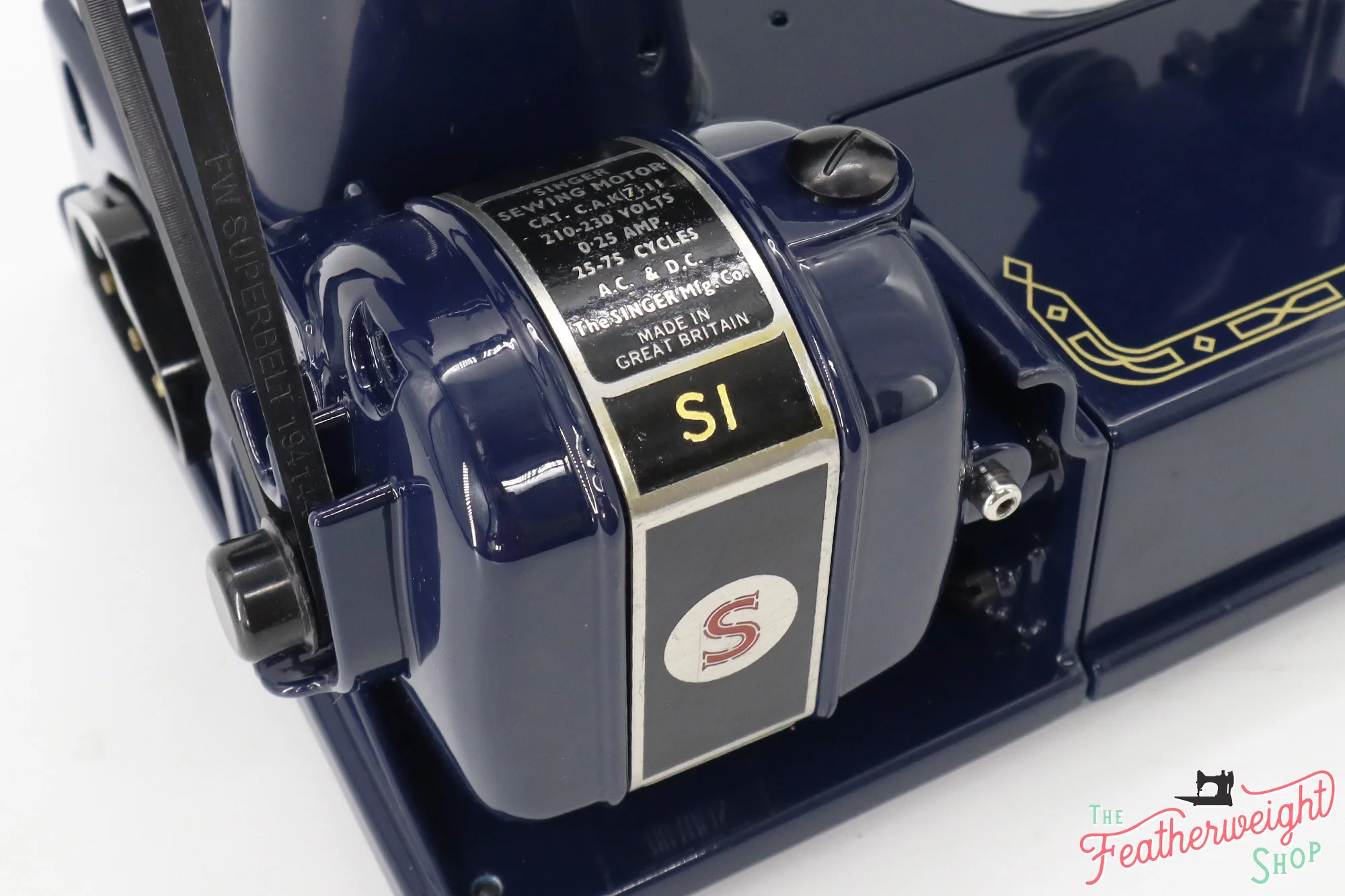 Singer Featherweight 222K Sewing Machine, EJ2680** - Fully Restored in Navy - Image 17