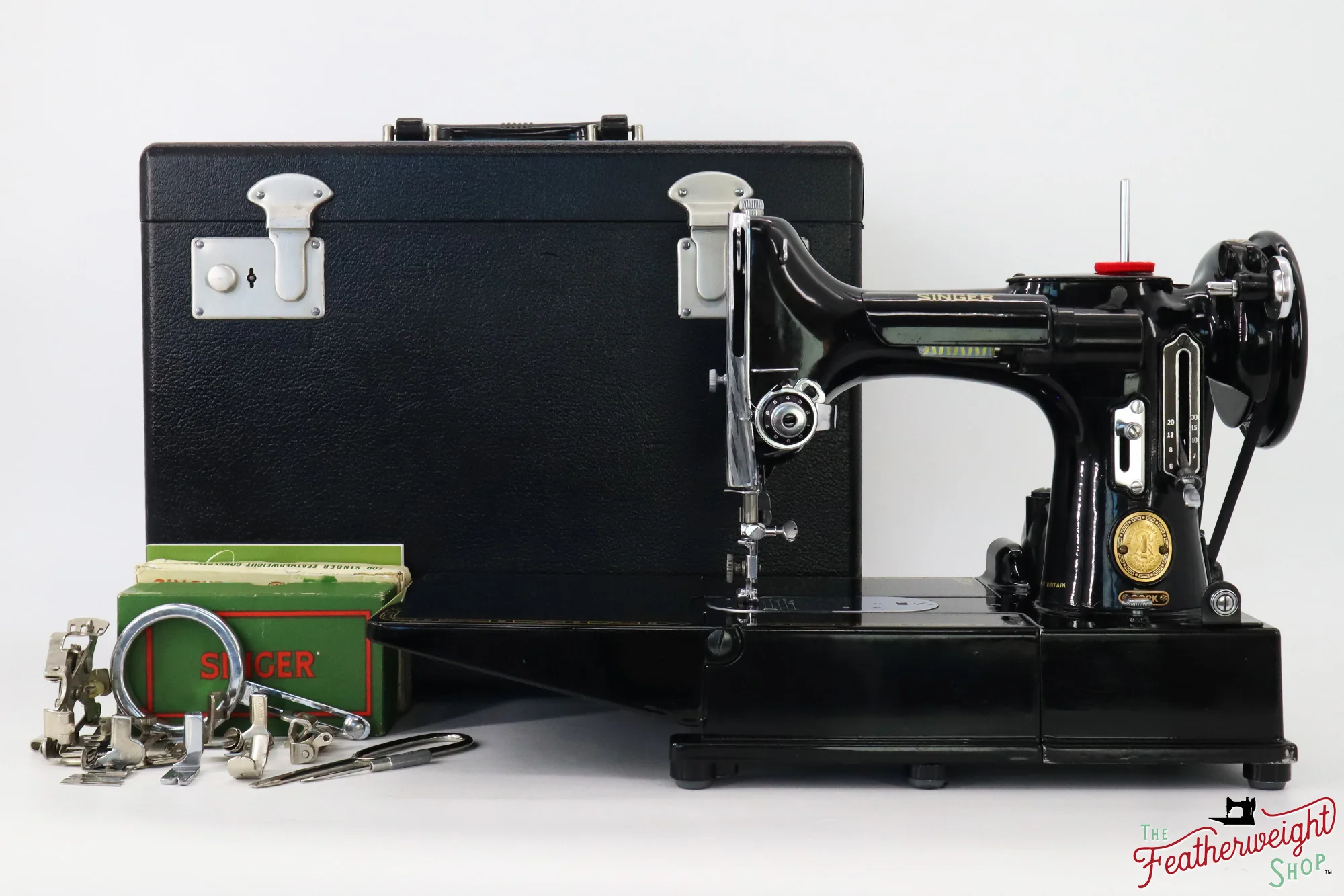 Singer Featherweight 222K Sewing Machine - EJ2683*, 1953 - Image 3