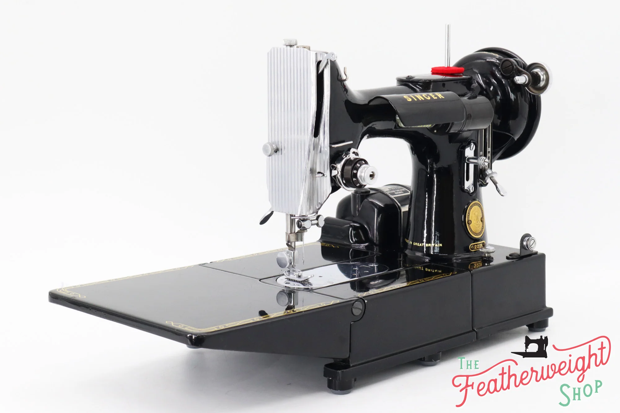 Singer Featherweight 222K Sewing Machine - EJ2685** - 1953 - Image 4