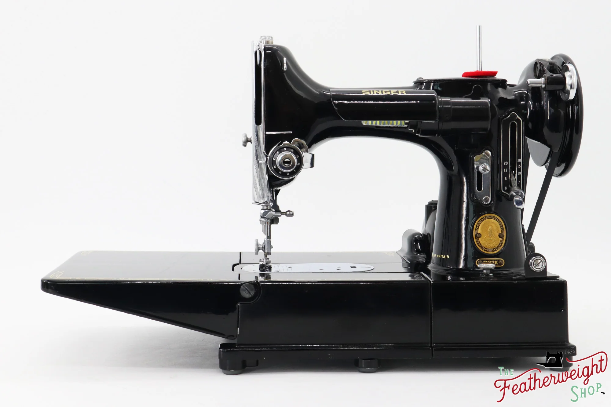 Singer Featherweight 222K Sewing Machine - EJ2687**, 1953 - Image 3