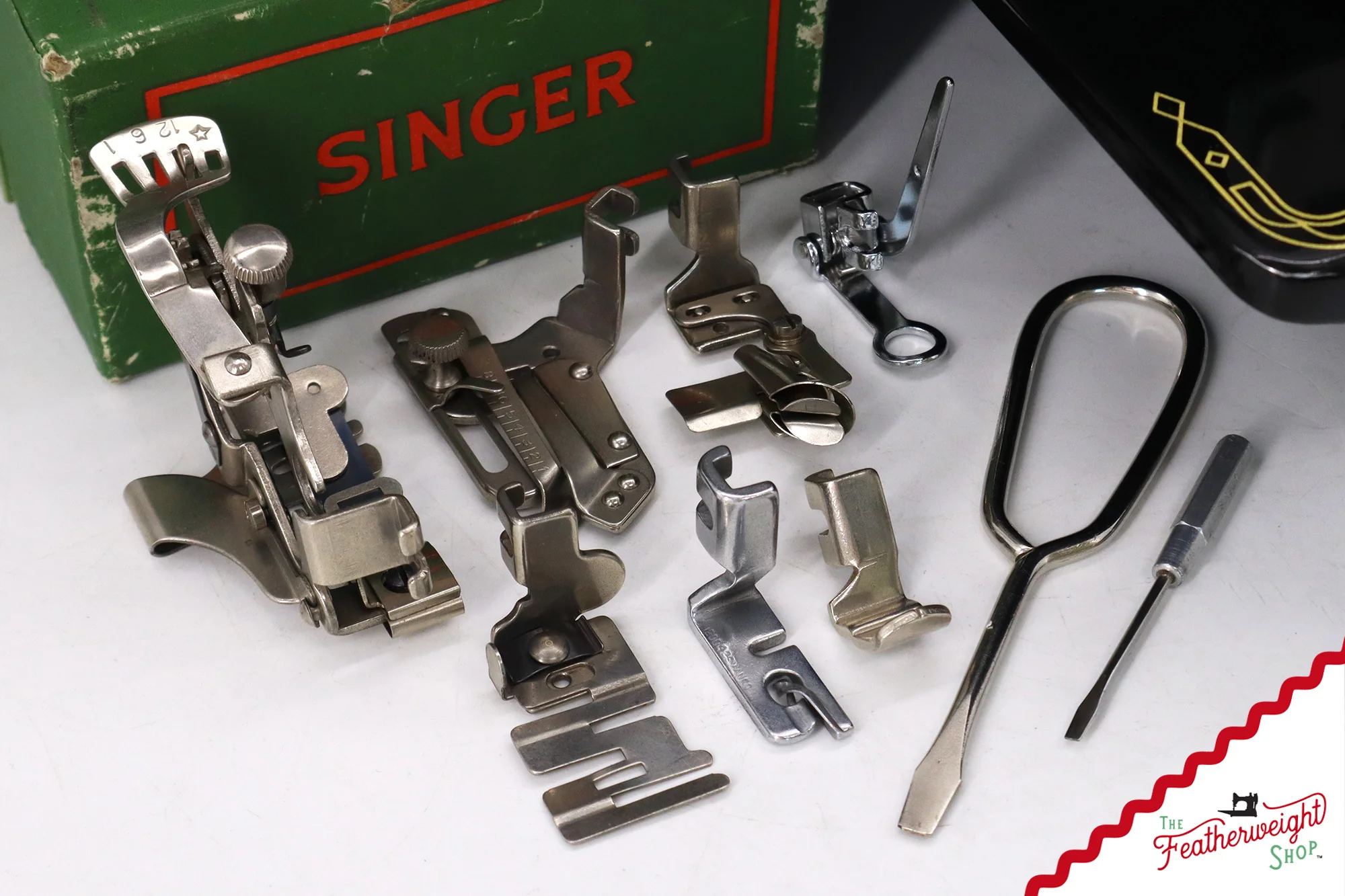 Singer Featherweight 222K Sewing Machine - EJ26871*, 1953 - Image 19