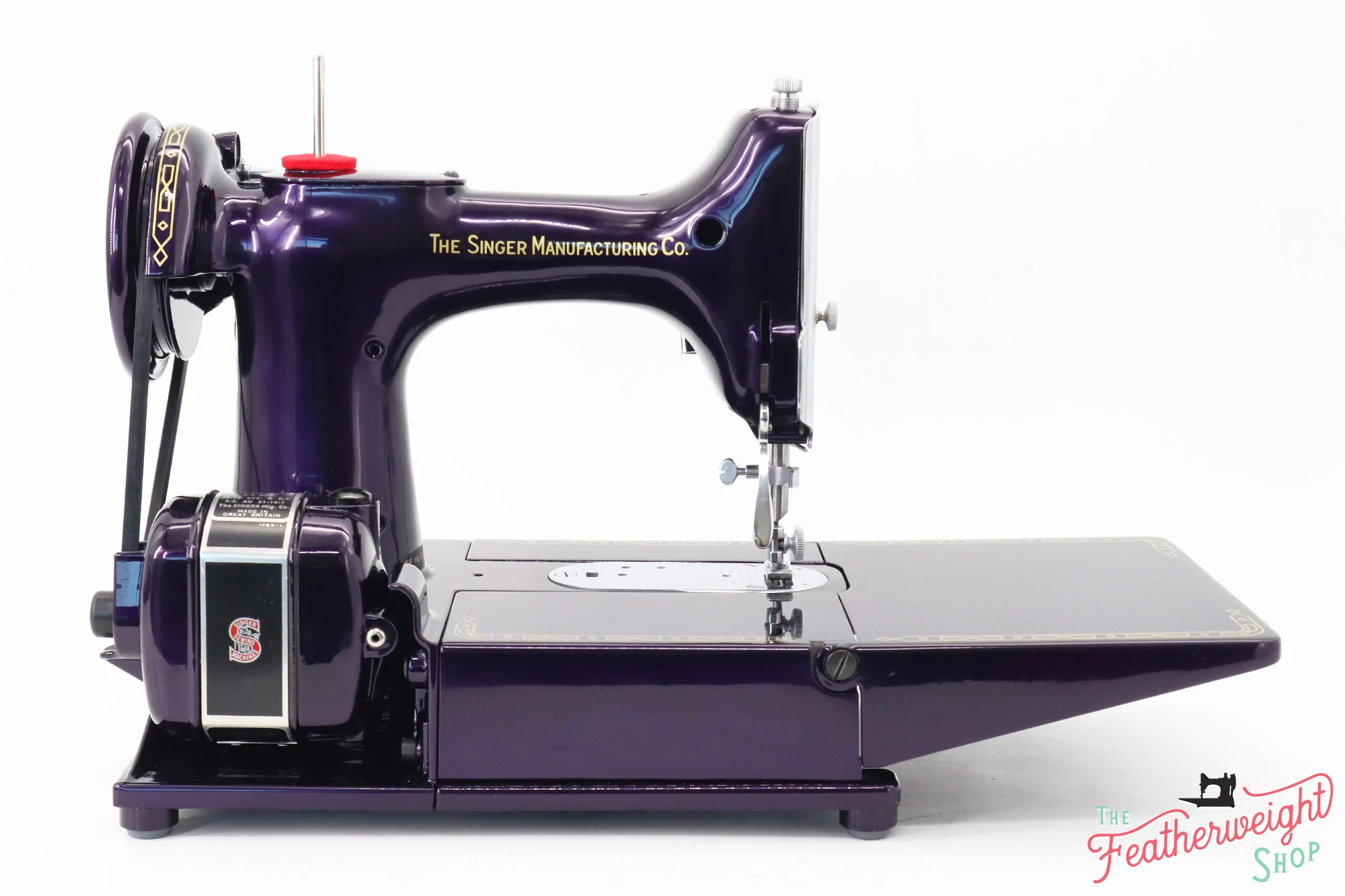 Singer Featherweight 222K Sewing Machine EJ26916* - Fully Restored in Black Iris - Image 11