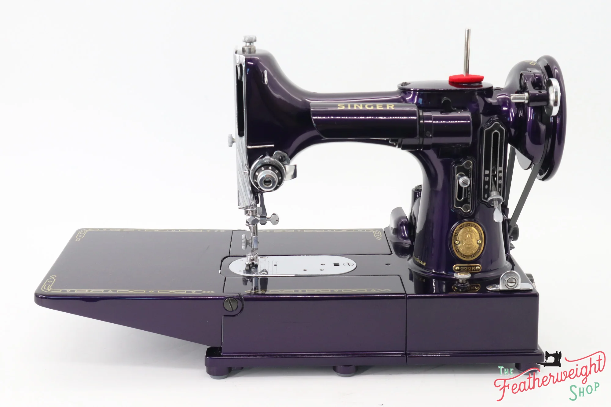 Singer Featherweight 222K Sewing Machine EJ26916* - Fully Restored in Black Iris - Image 6