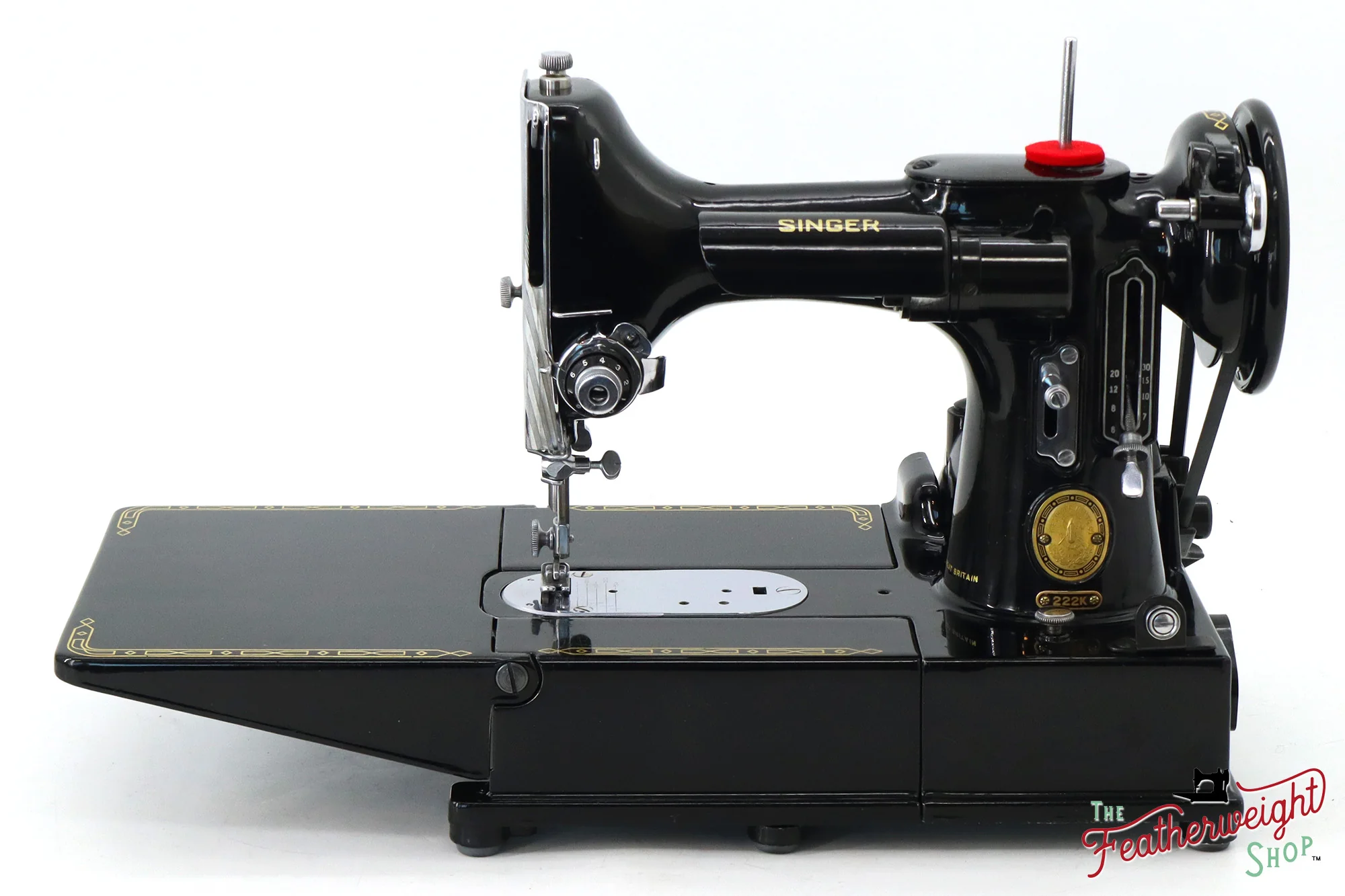 Singer Featherweight 222K Sewing Machine - EJ26917*, 1953 - Image 4