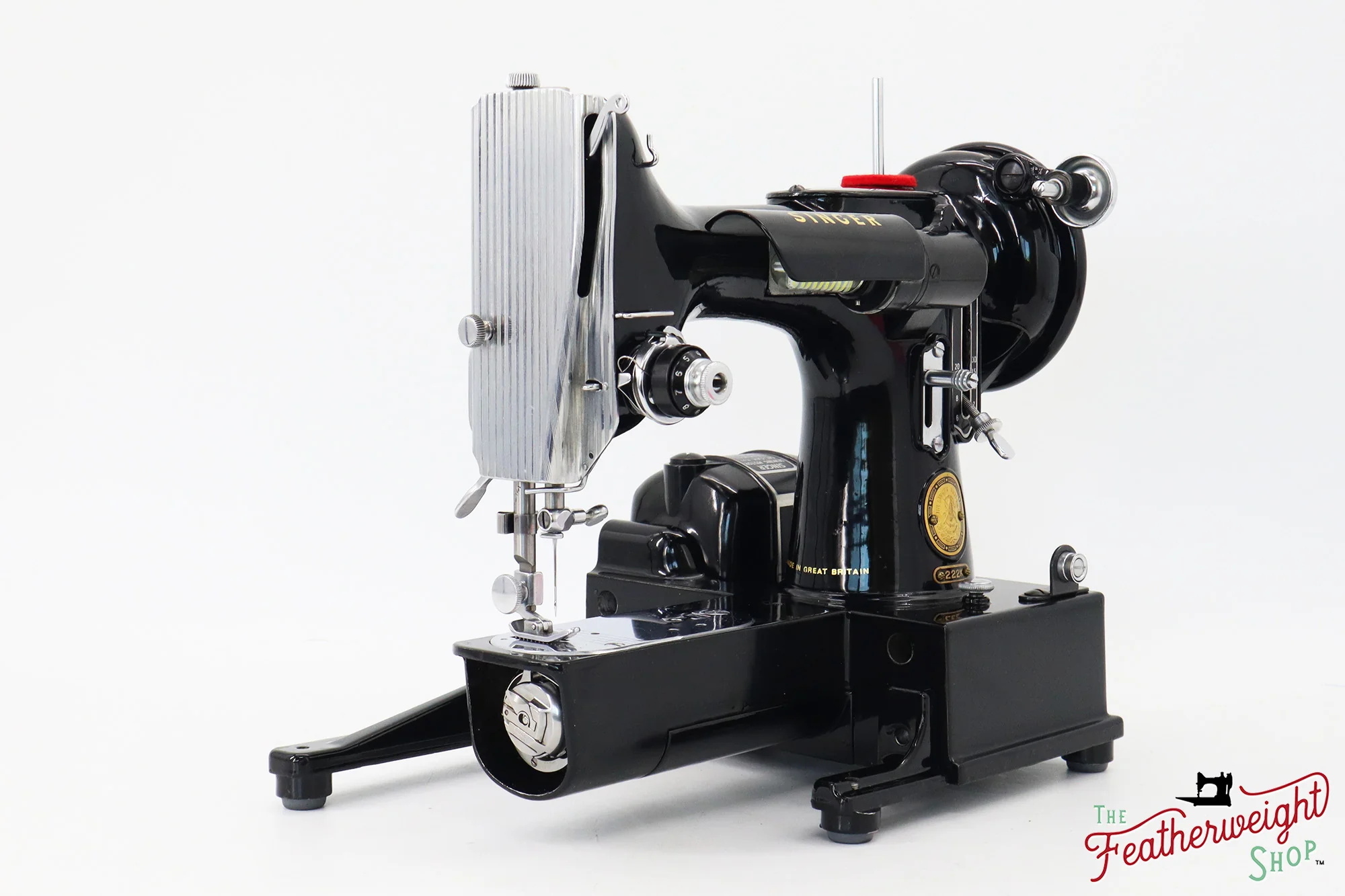 Singer Featherweight 222K Sewing Machine - EJ2694**, 1953 - Image 2