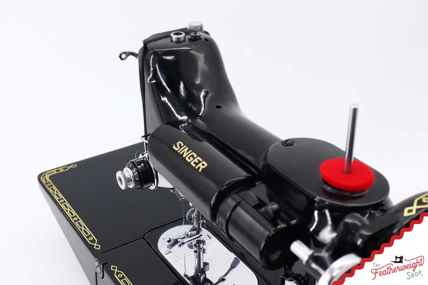 Singer Featherweight 222K Sewing Machine - EJ27048*, 1953 - Image 13