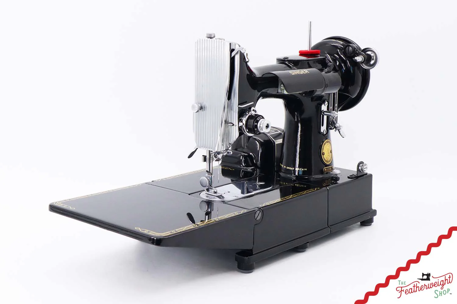 Singer Featherweight 222K Sewing Machine - EJ27048*, 1953 - Image 4