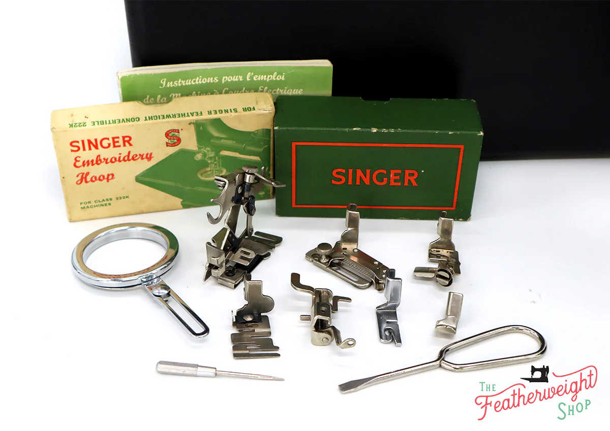 Singer Featherweight 222K Sewing Machine EJ616*** - Image 21