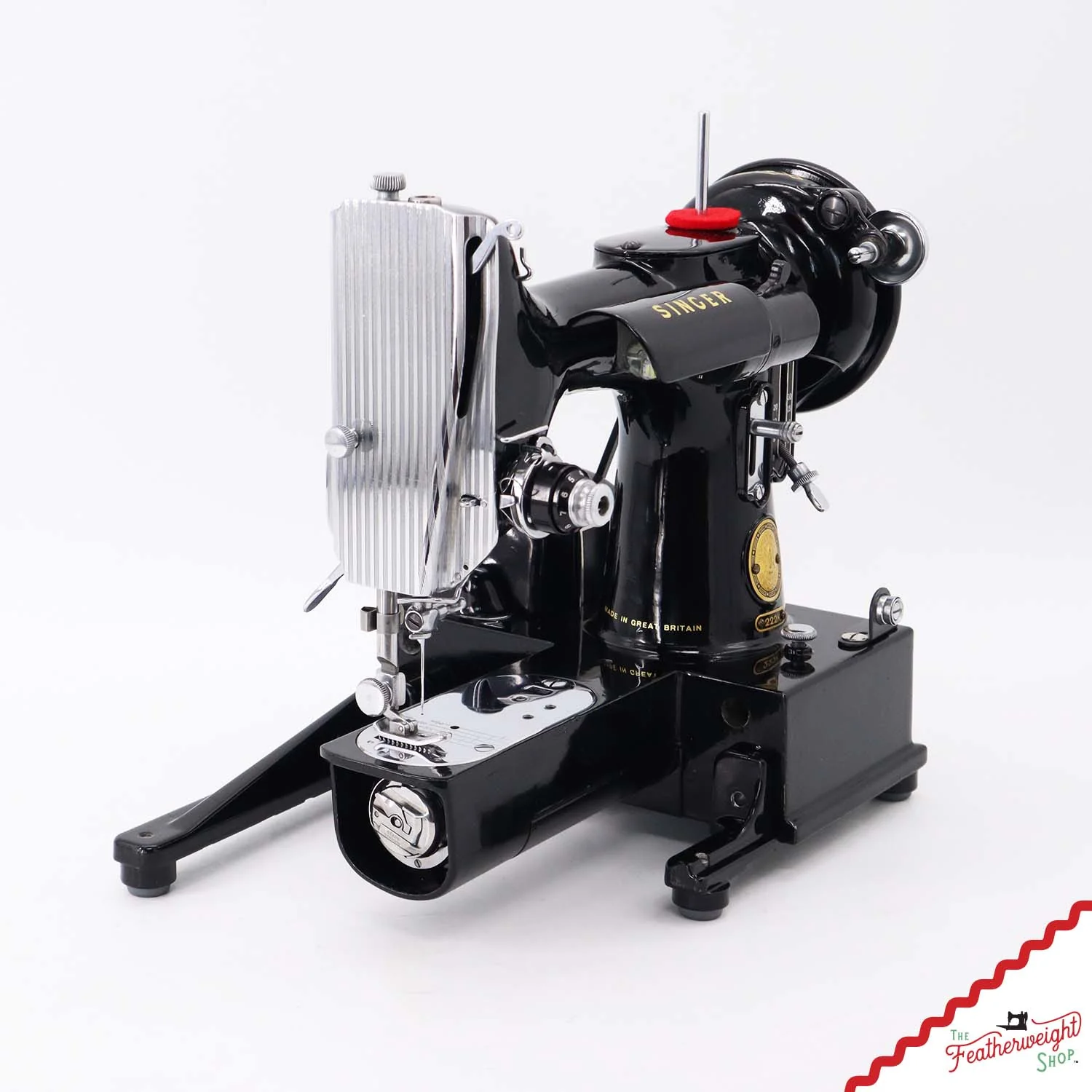 Singer Featherweight 222K Sewing Machine - EJ62070*, 1954 - Image 4