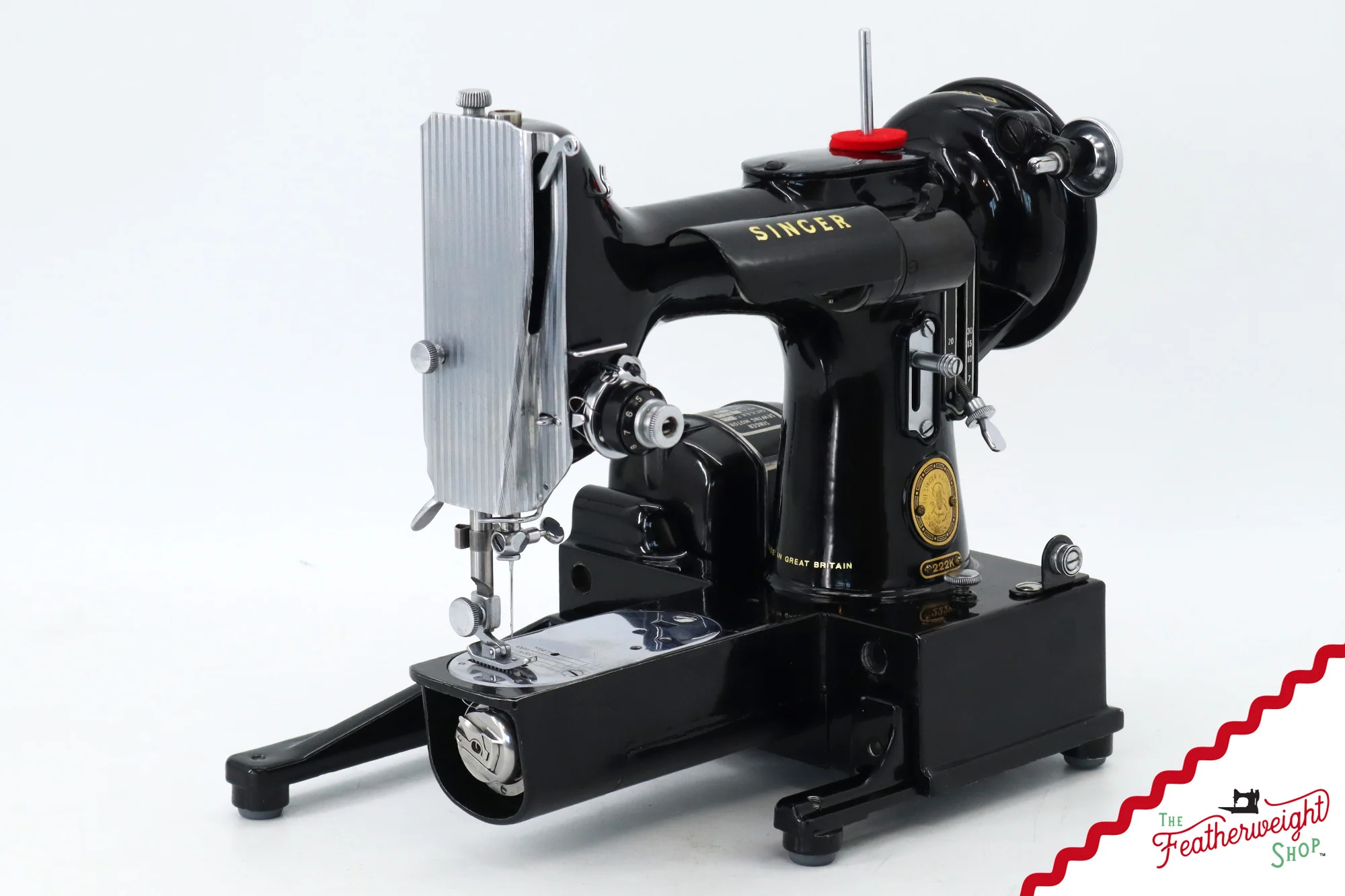 Singer Featherweight 222K Sewing Machine - EJ6212**, 1954 - Image 2