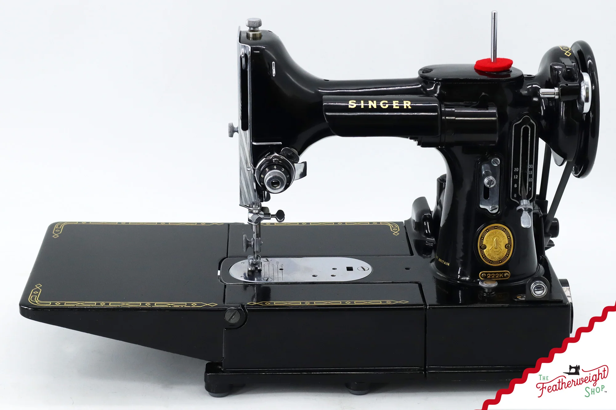 Singer Featherweight 222K Sewing Machine - EJ6212**, 1954 - Image 3