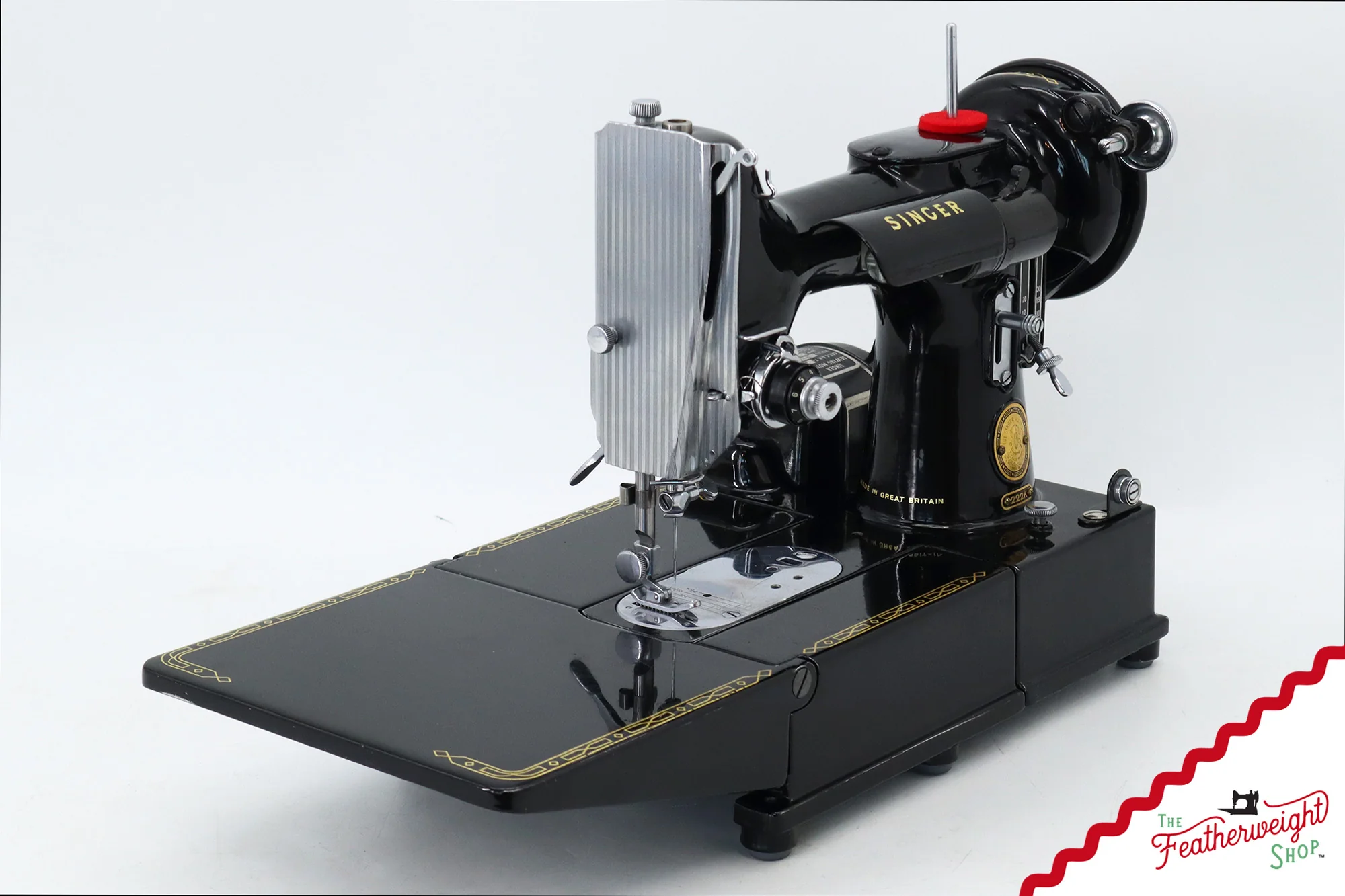 Singer Featherweight 222K Sewing Machine - EJ6212**, 1954 - Image 4