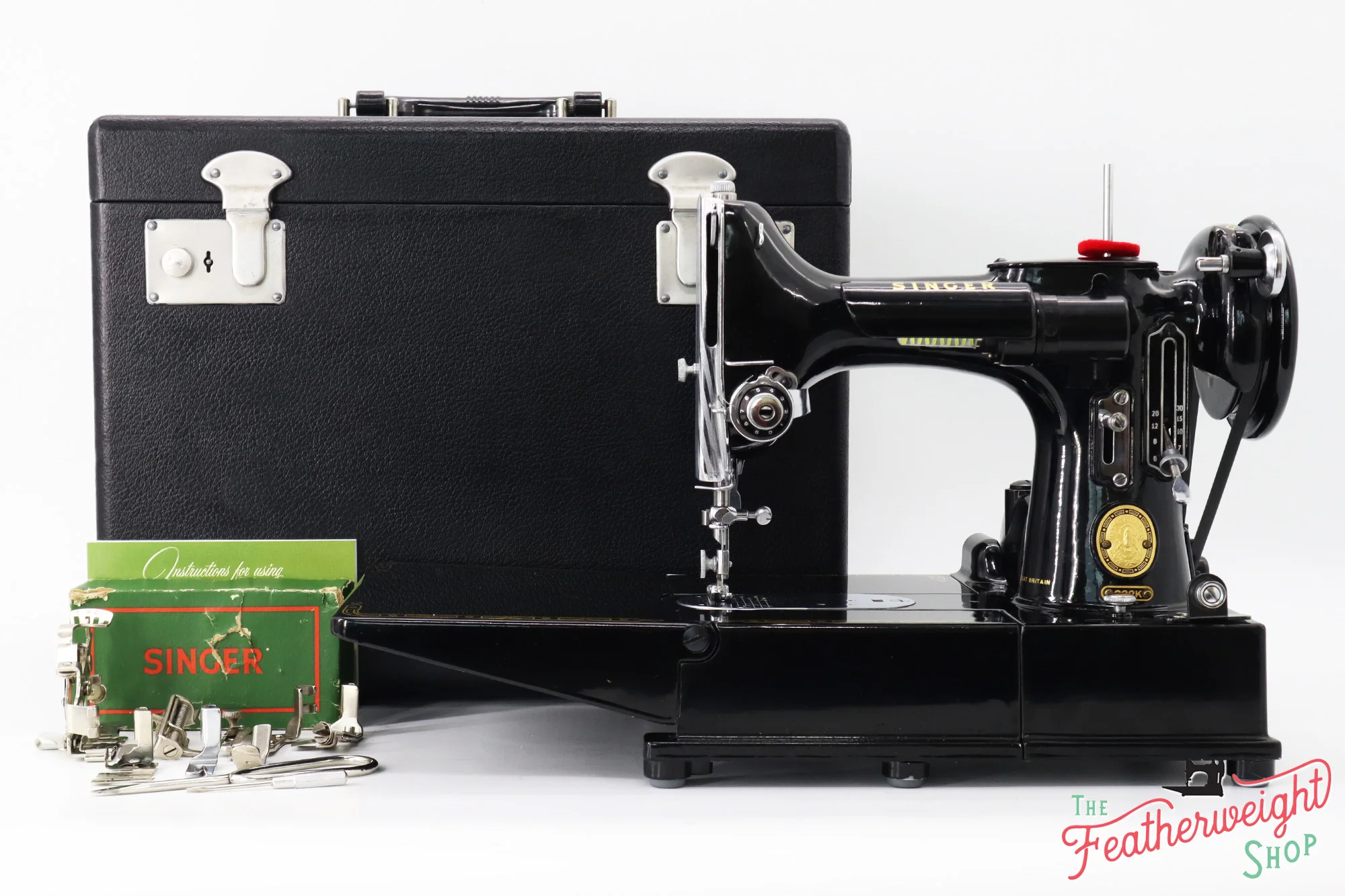 Singer Featherweight 222K Sewing Machine EJ9090** - Image 2