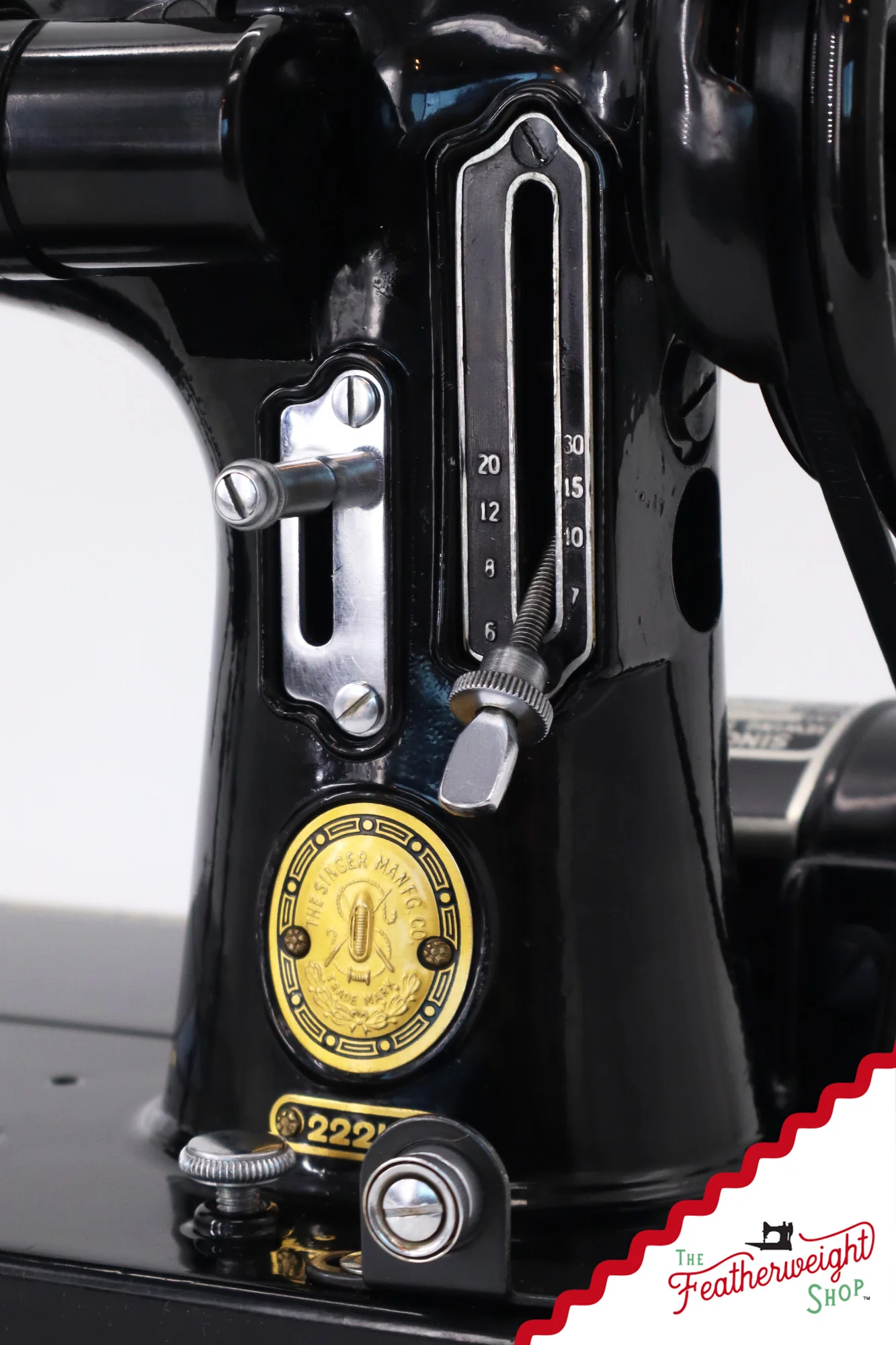 Singer Featherweight 222K Sewing Machine - EJ9100**, 1954 - Image 16