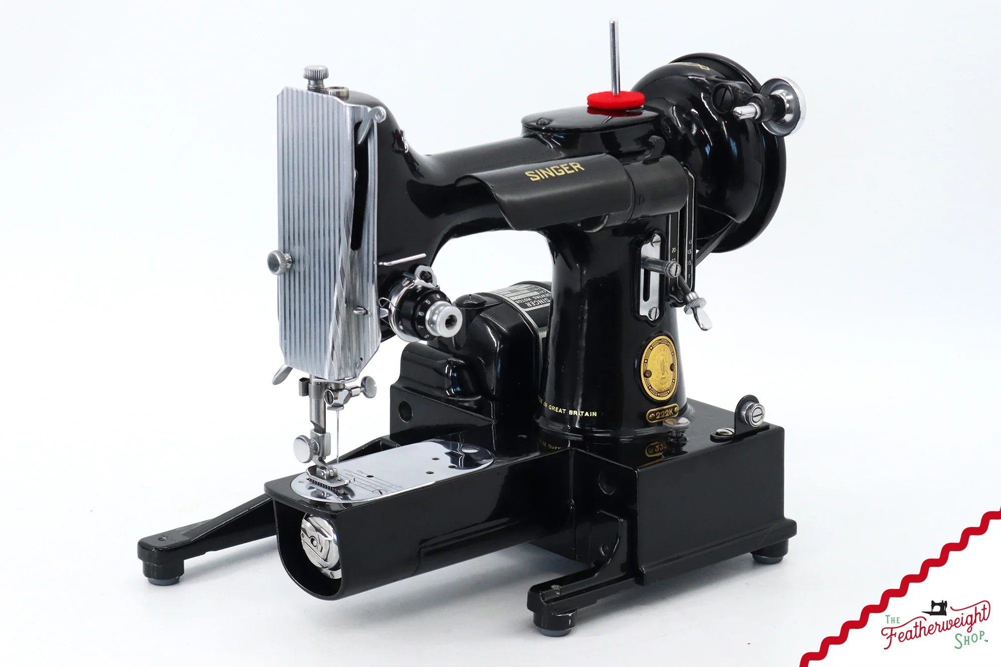 Singer Featherweight 222K Sewing Machine - EJ9101**, 1954 - Image 2