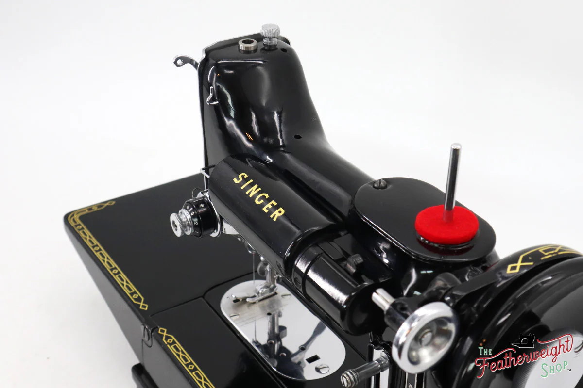 Singer Featherweight 222K Sewing Machine - EJ9102**, 1954 - Image 13