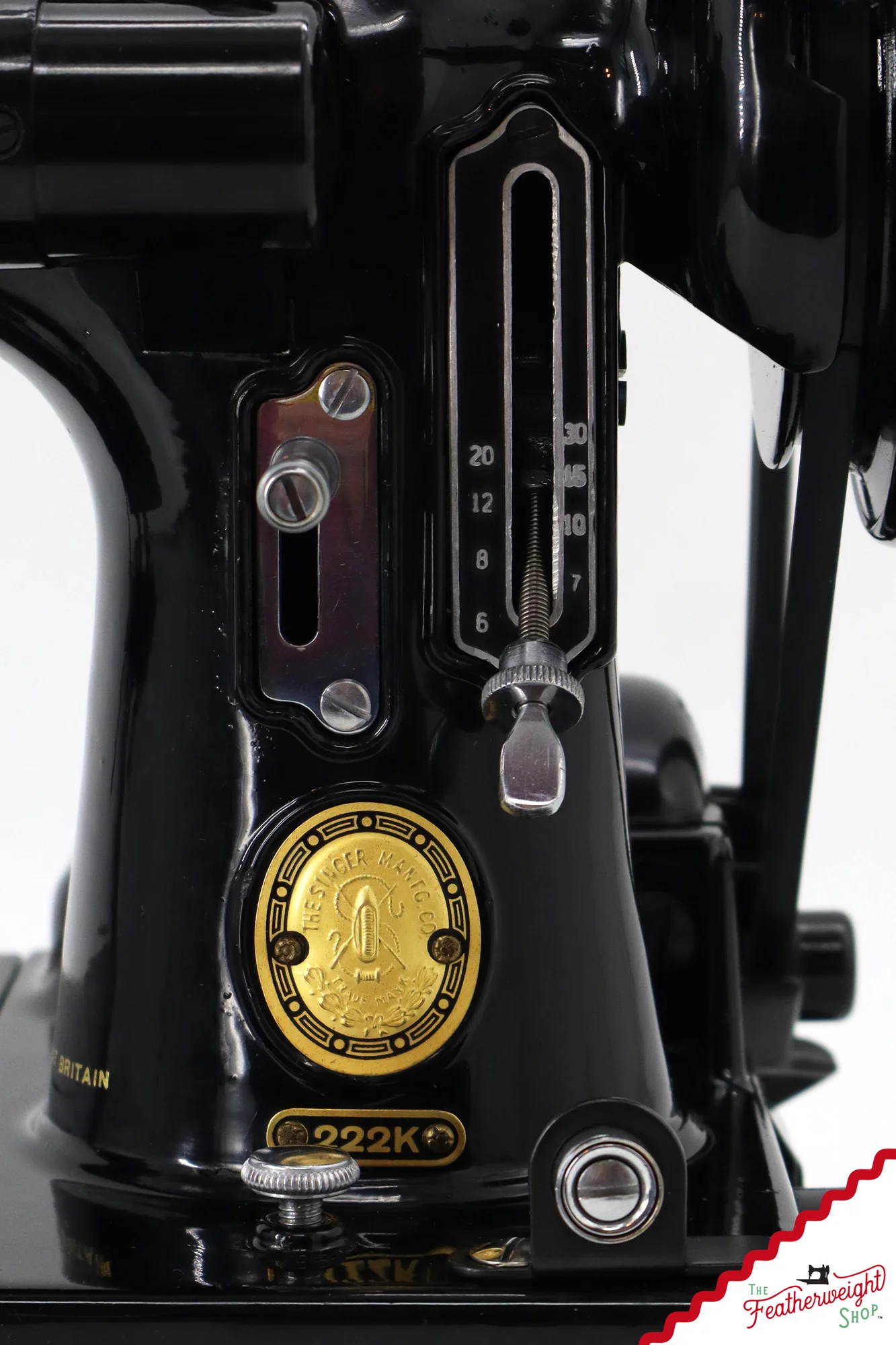 Singer Featherweight 222K Sewing Machine - EJ91108*, 1954 - Image 15