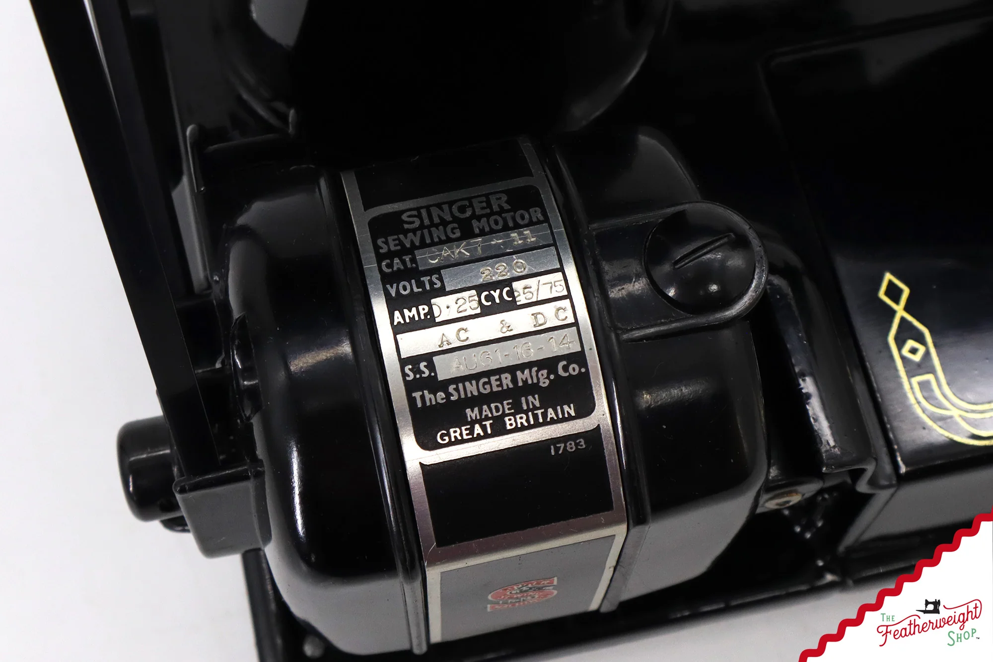 Singer Featherweight 222K Sewing Machine - EJ91108*, 1954 - Image 17