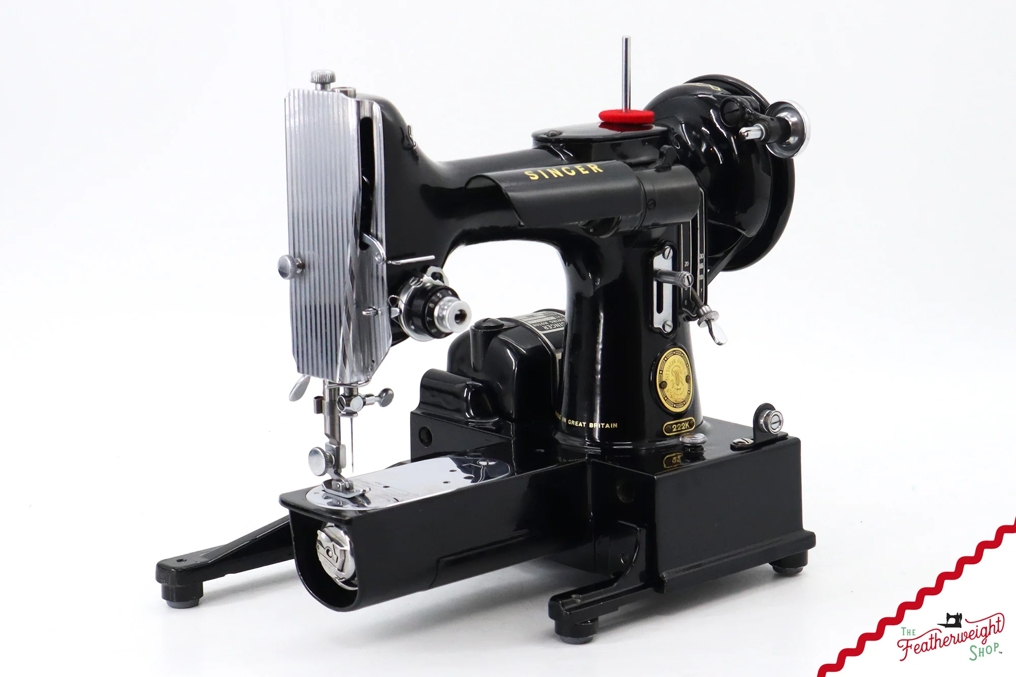 Singer Featherweight 222K Sewing Machine - EJ91108*, 1954 - Image 2
