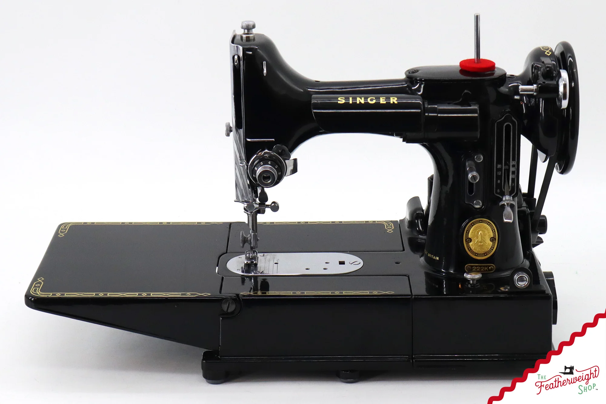 Singer Featherweight 222K Sewing Machine - EJ91108*, 1954 - Image 3