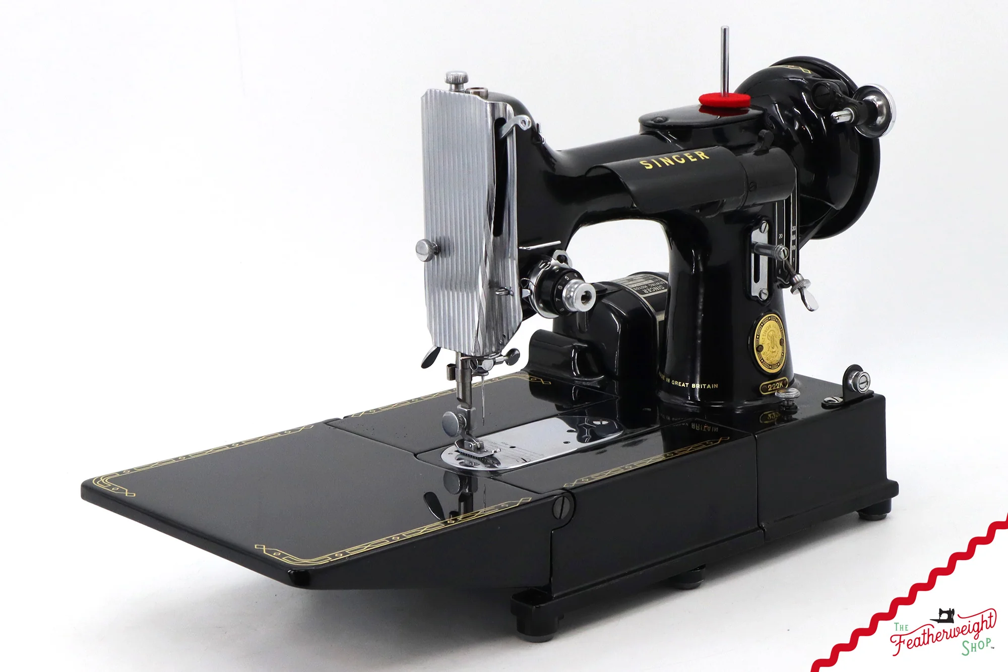 Singer Featherweight 222K Sewing Machine - EJ91108*, 1954 - Image 4