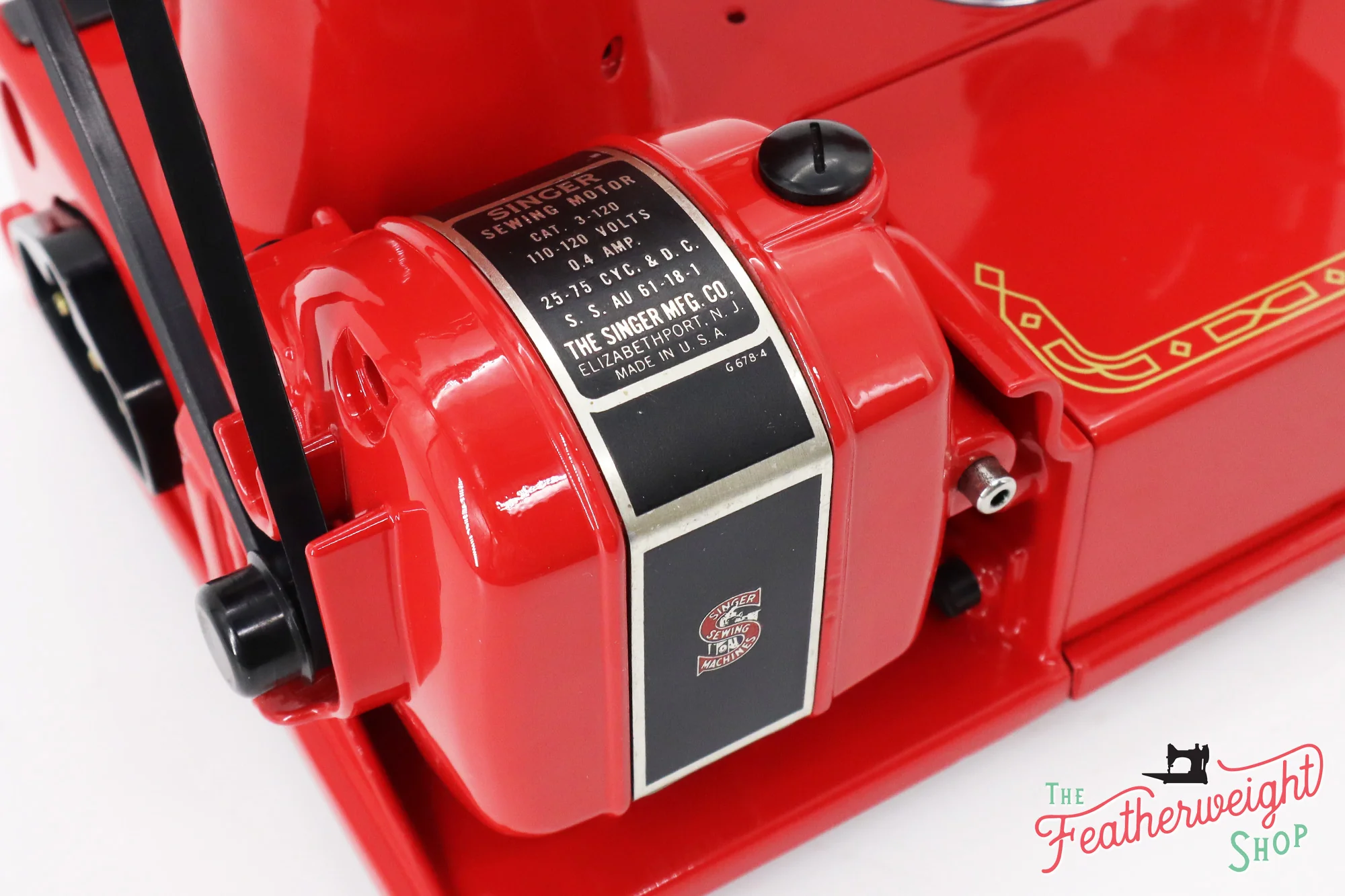 Singer Featherweight 222K Sewing Machine EJ912*** - Fully Restored in Happy Red - Image 18