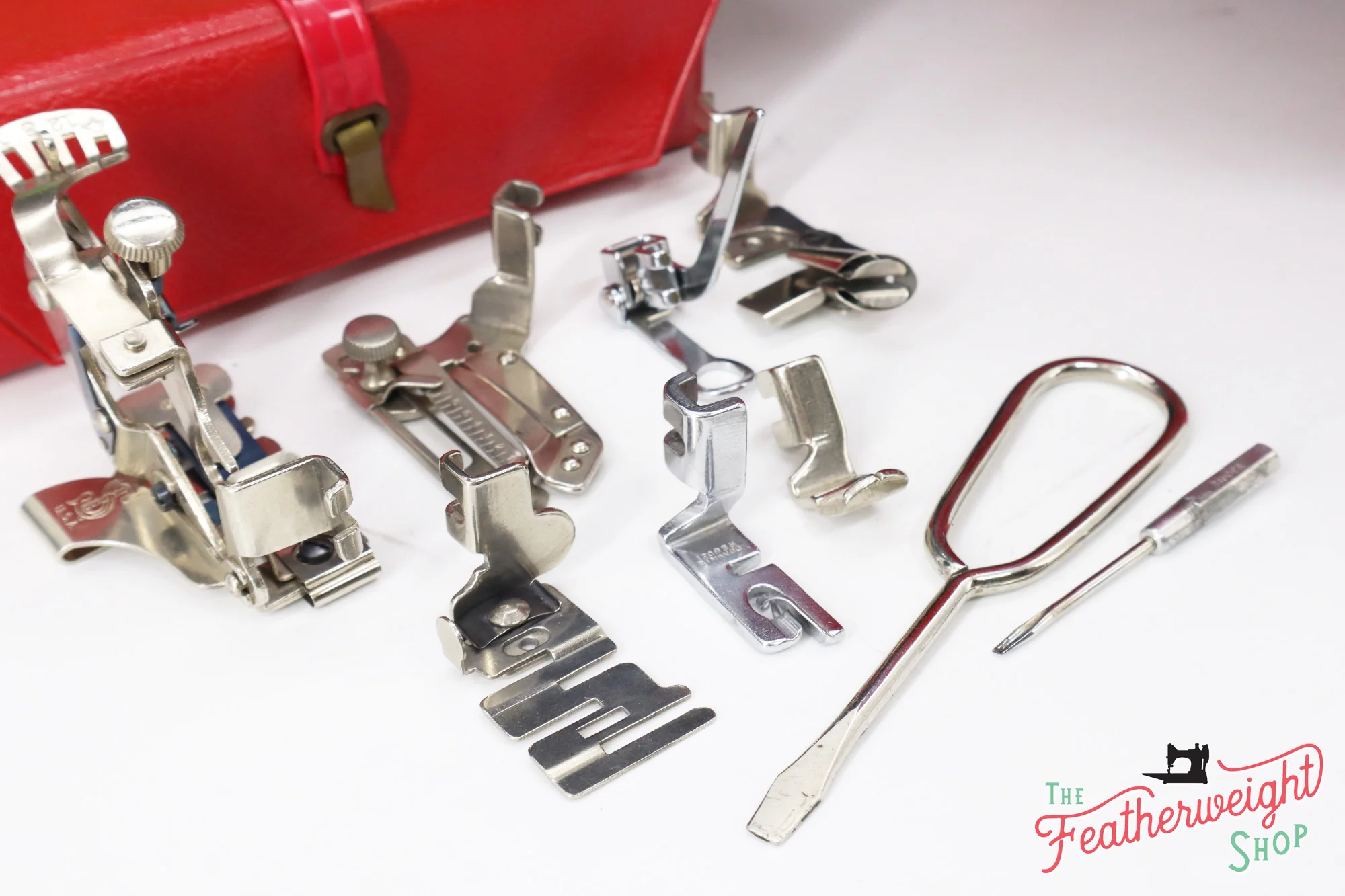 Singer Featherweight 222K Sewing Machine EJ912*** - Fully Restored in Happy Red - Image 19