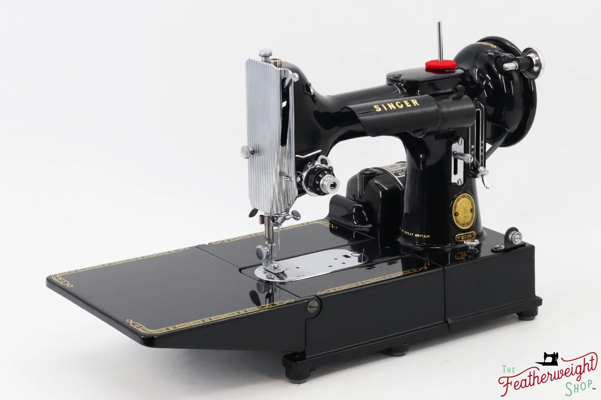 Singer Featherweight 222K Sewing Machine - EJ9136**, 1954 - Image 4