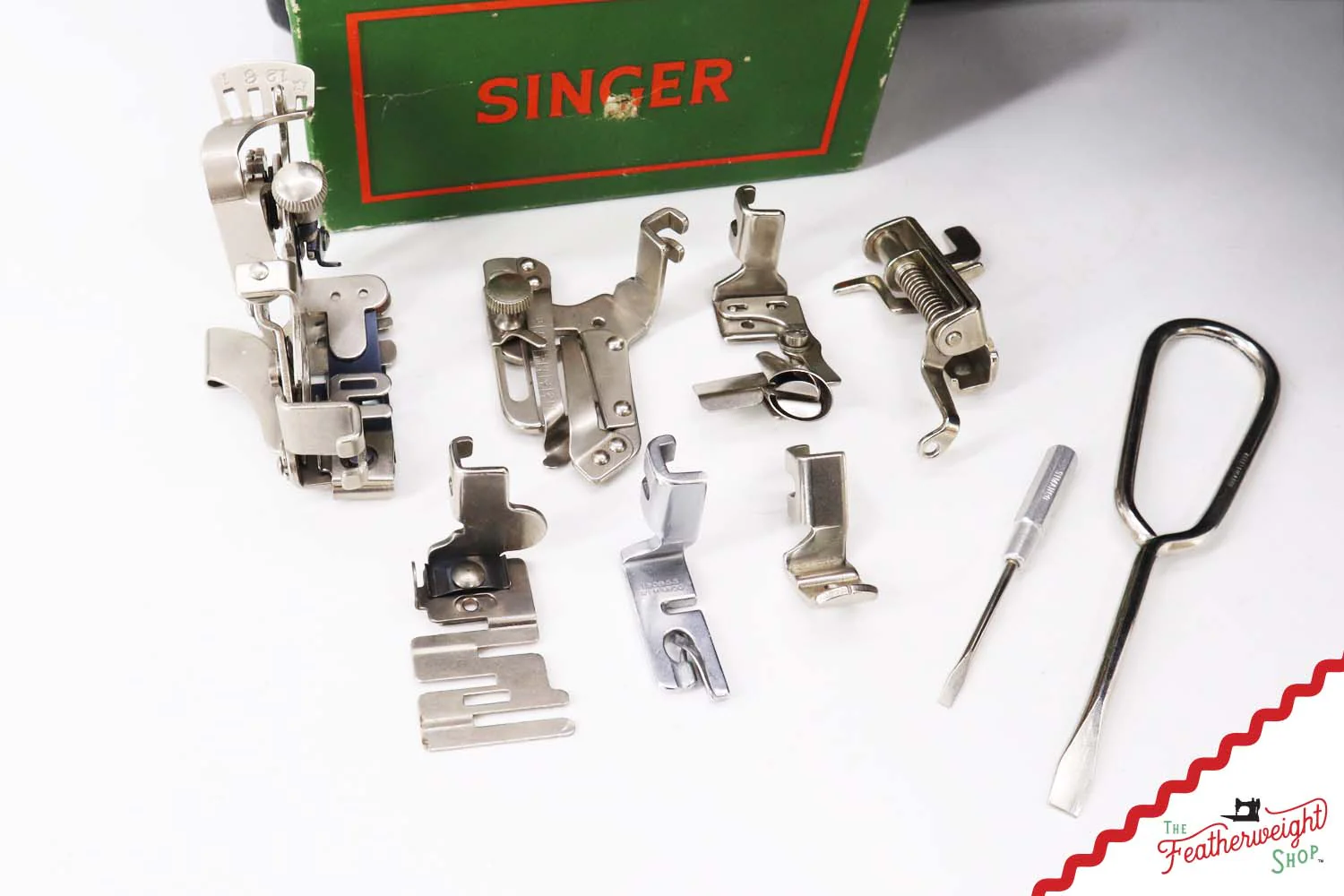 Singer Featherweight 222K Sewing Machine - EJ91363*, 1954 - Image 19