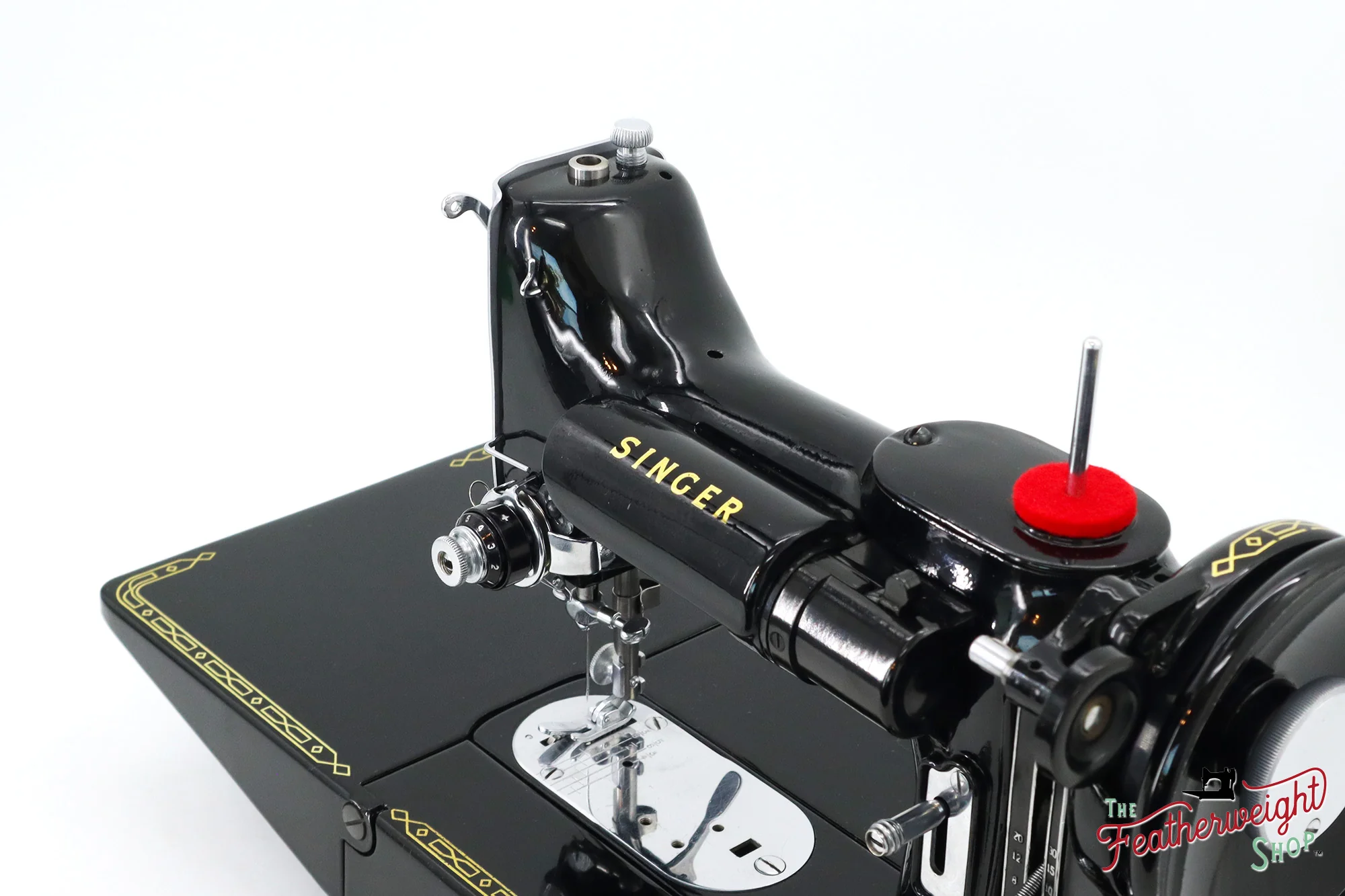 Singer Featherweight 222K Sewing Machine - EJ91464*, 1954 - Image 13