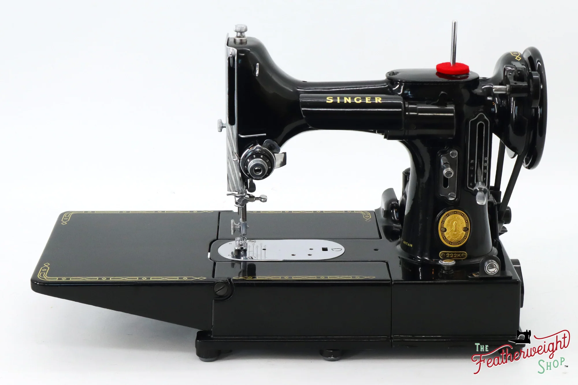 Singer Featherweight 222K Sewing Machine - EJ91464*, 1954 - Image 3