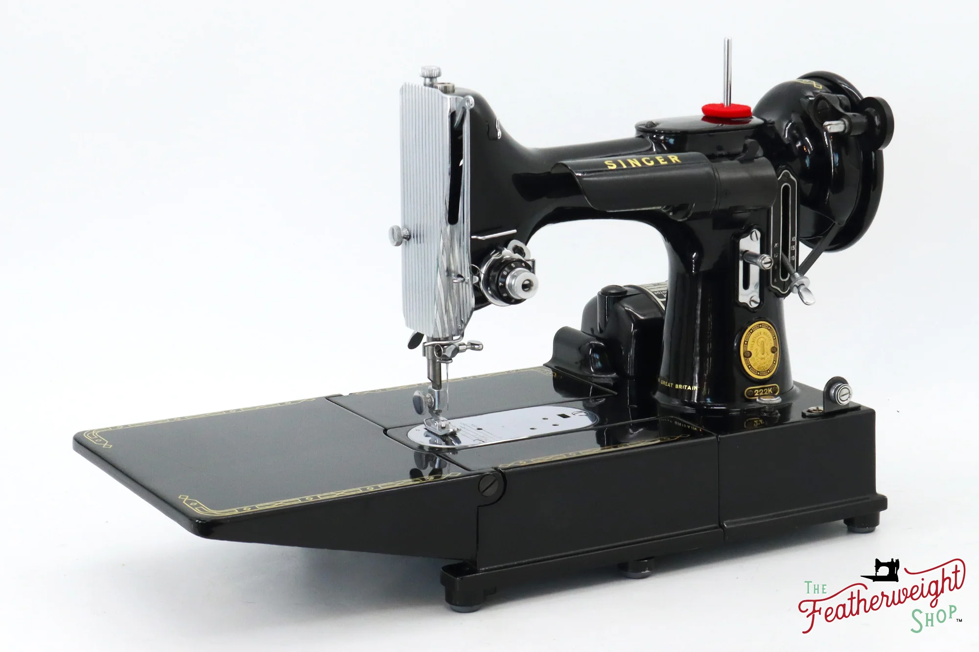 Singer Featherweight 222K Sewing Machine - EJ91464*, 1954 - Image 4