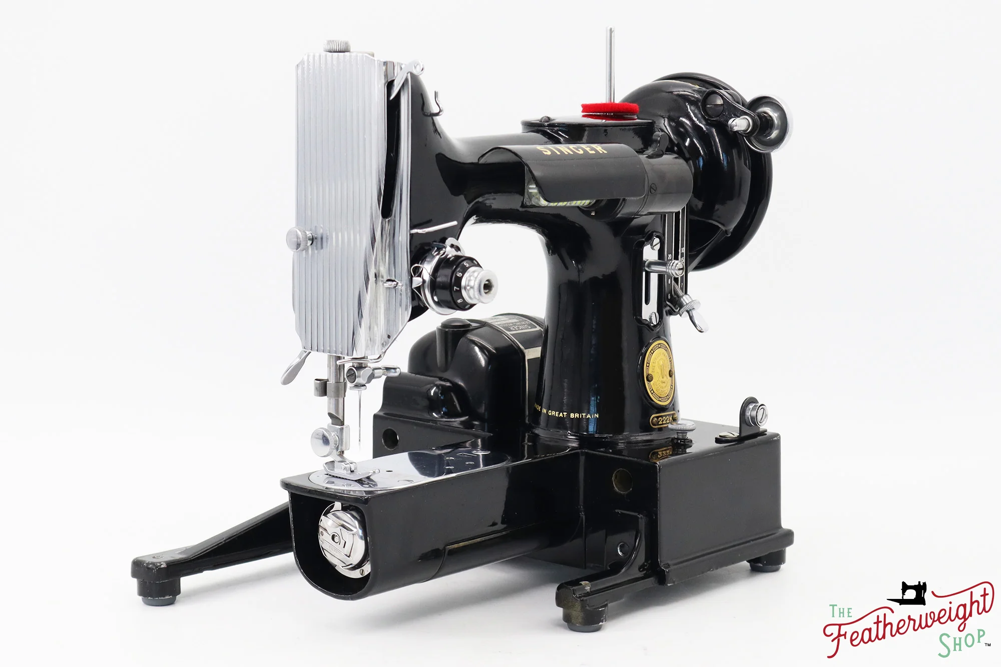 Singer Featherweight 222K Sewing Machine - EJ91655* - 1954