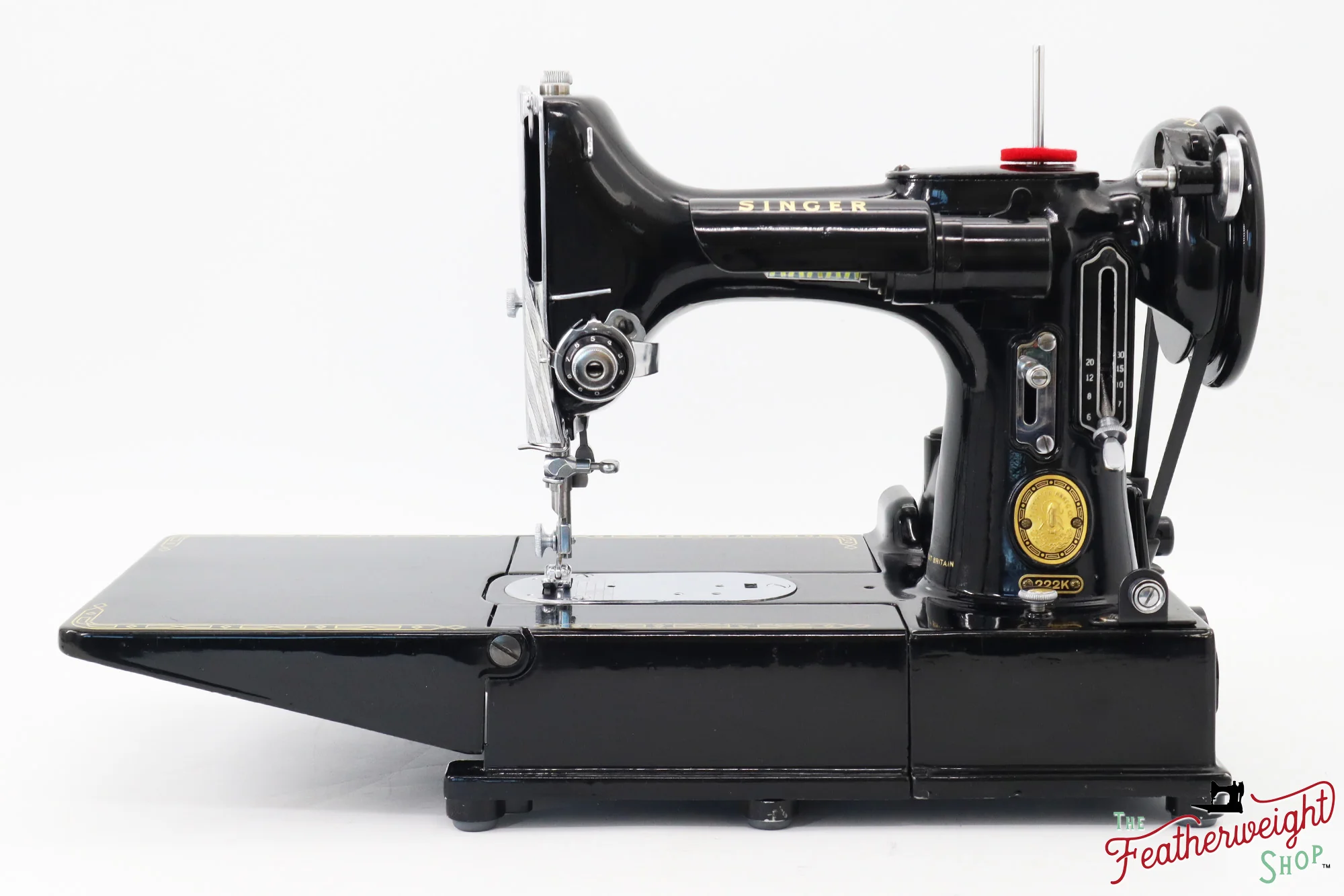 Singer Featherweight 222K Sewing Machine - EJ91655* - 1954 - Image 4