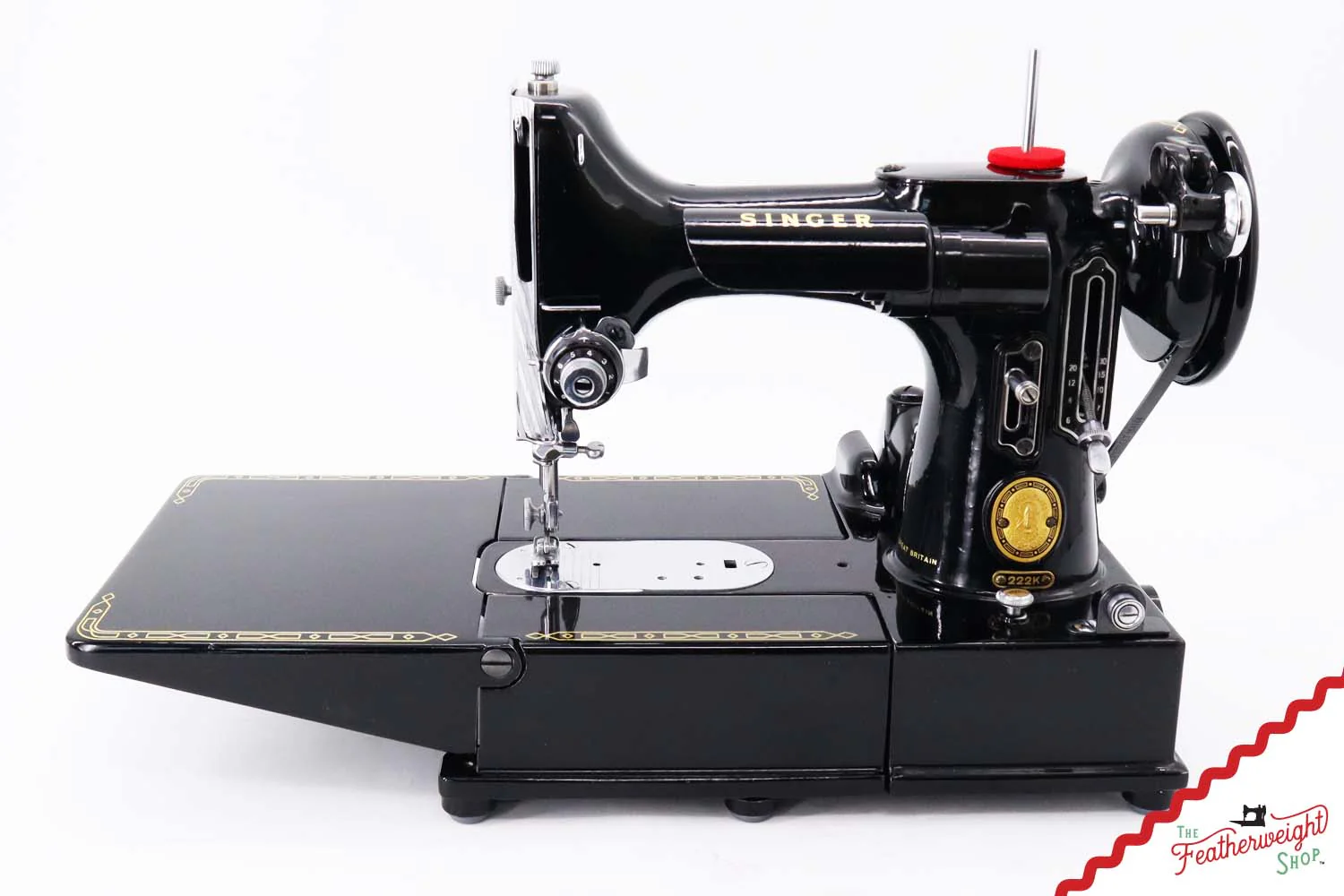 Singer Featherweight 222K Sewing Machine - EJ9175**, 1954 - Image 3