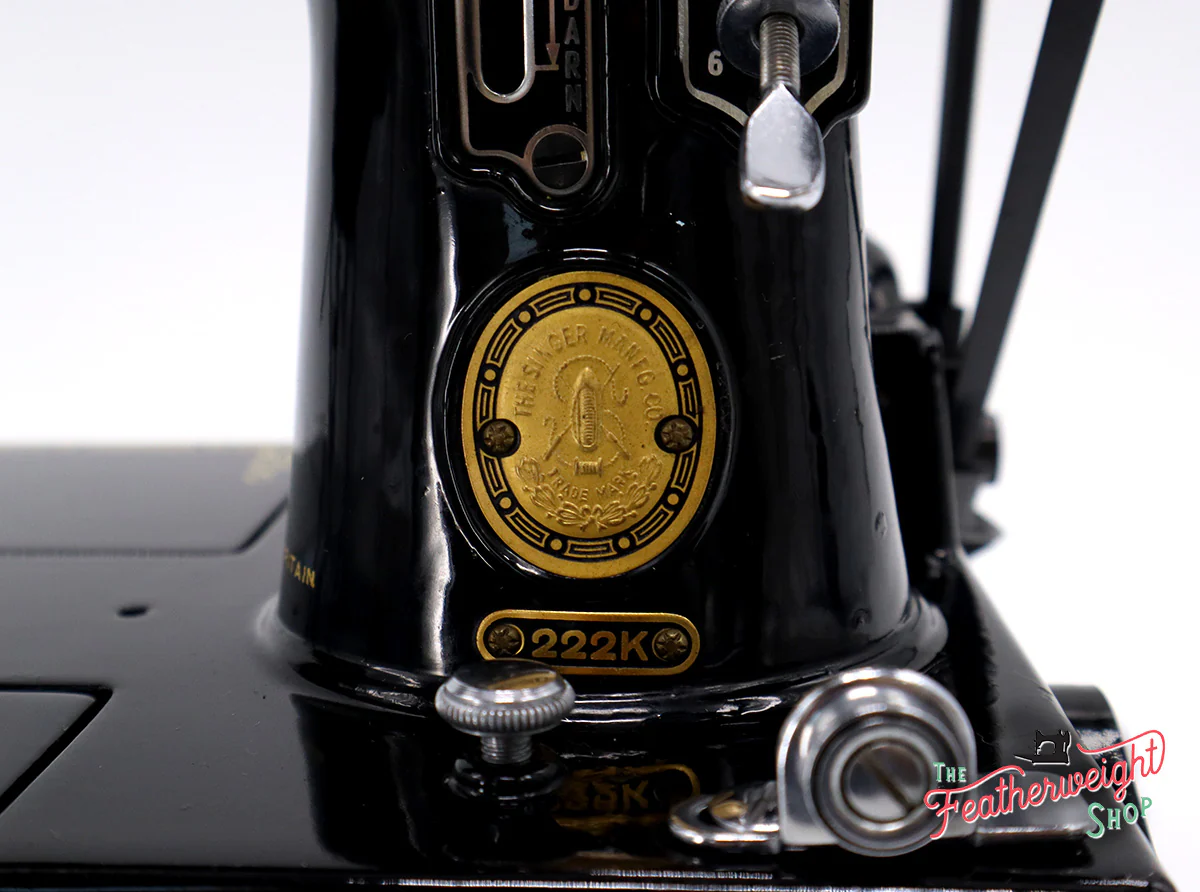 Singer Featherweight 222K Sewing Machine EK3213** - Image 23