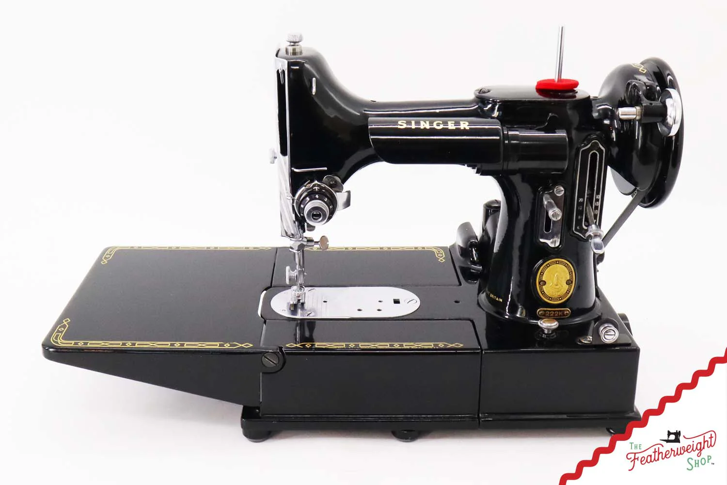 Singer Featherweight 222K Sewing Machine - EK3221**, 1955 - Image 3