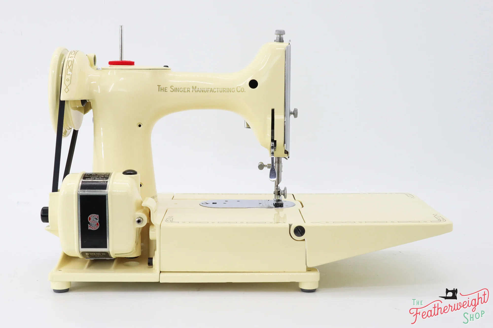 Singer Featherweight 222K Sewing Machine EK3238** - Fully Restored in 'Sugar Cookie' - Image 8