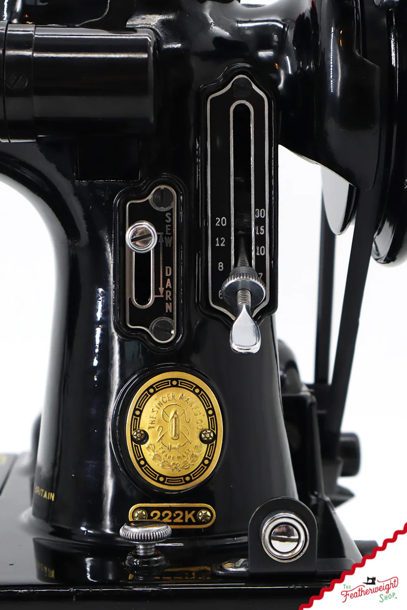Singer Featherweight 222K Sewing Machine - EK3244**, 1955 - Image 15