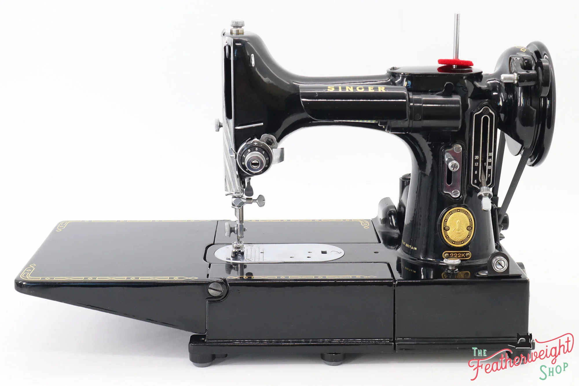 Singer Featherweight 222K Sewing Machine - EK3253** - 1955 - Image 3